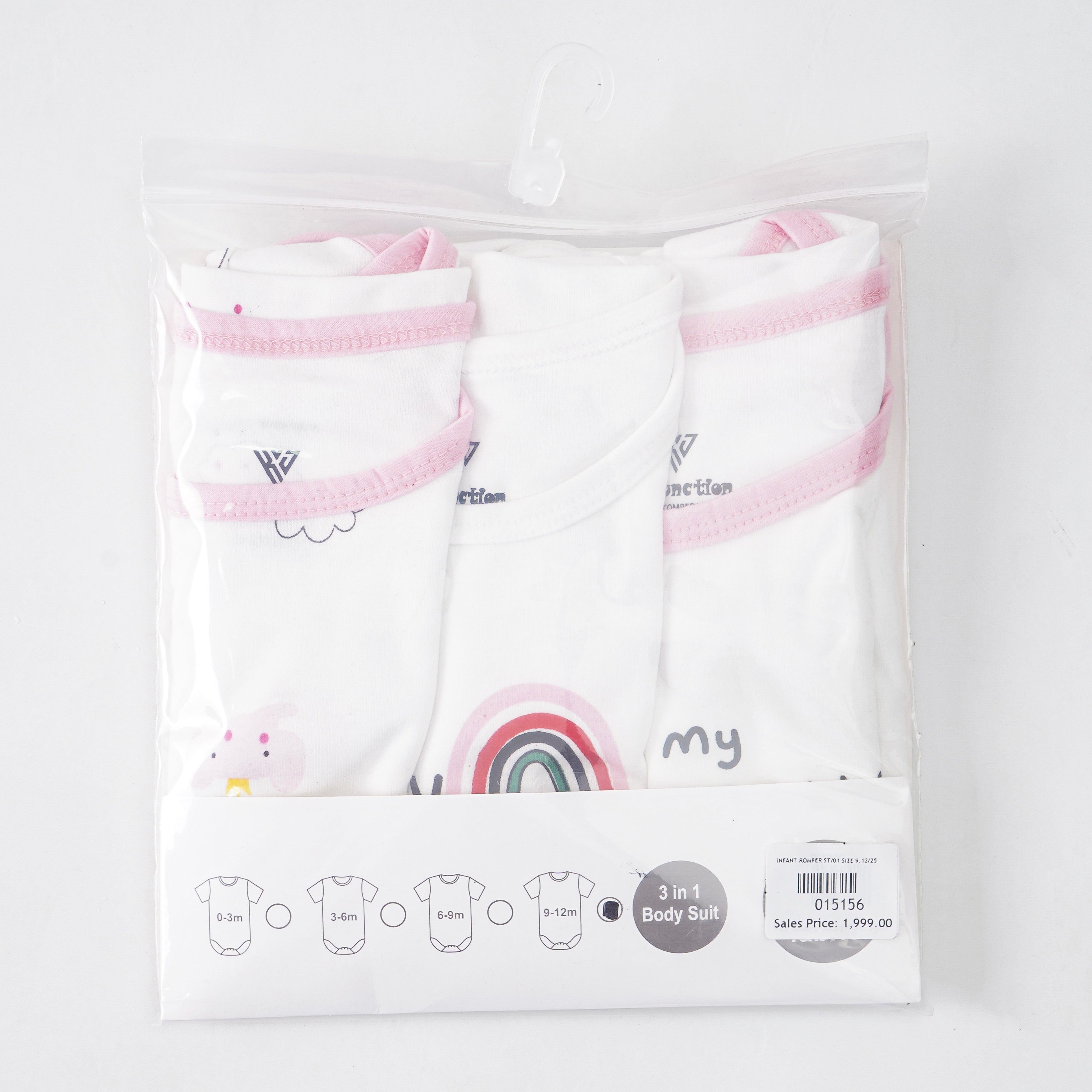 Unisex Romper (Pack of 3)