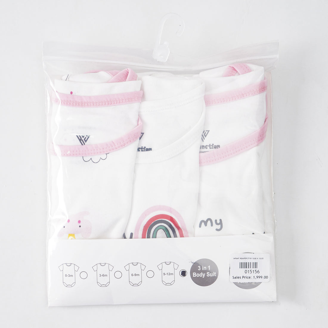 Unisex Romper (Pack of 3)