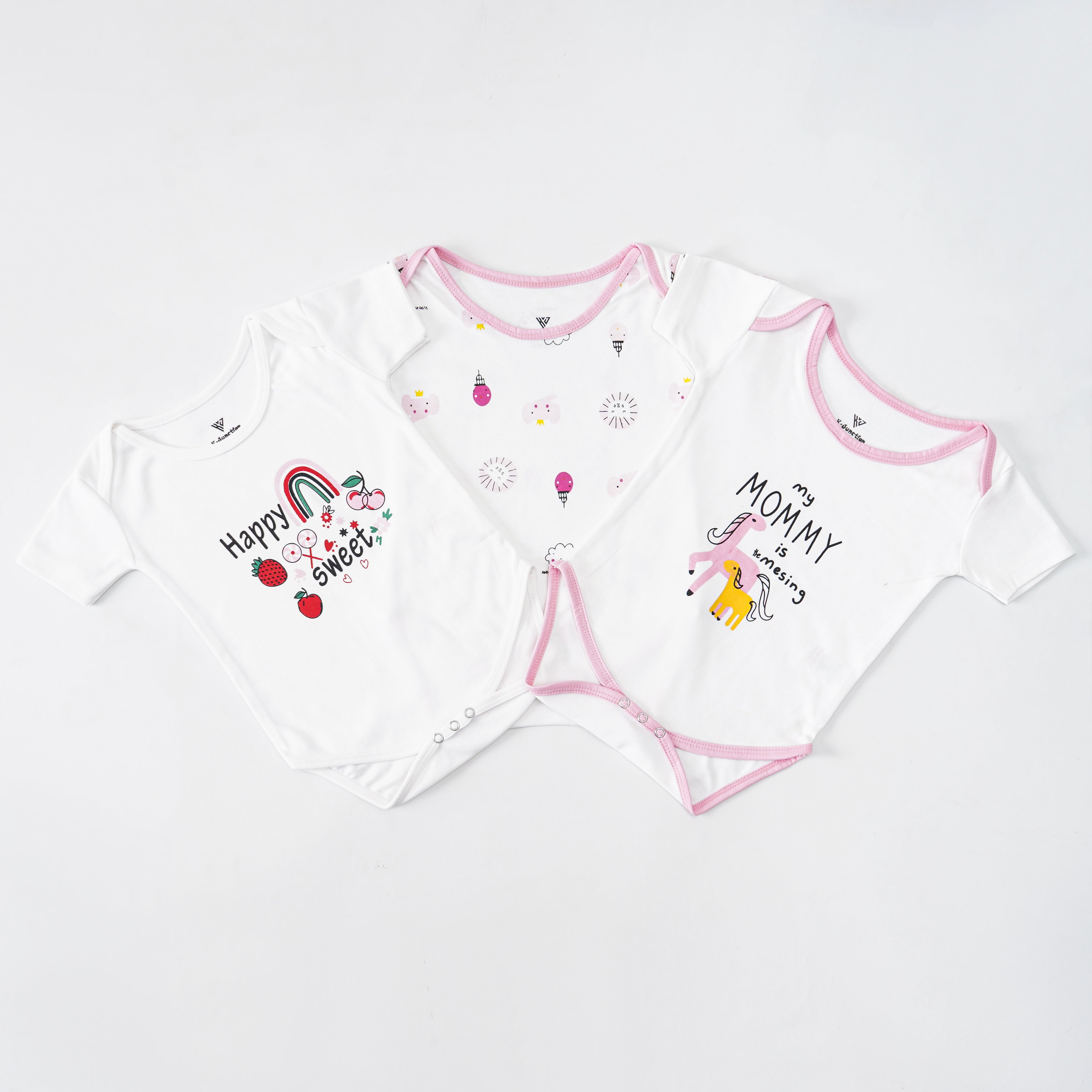 Unisex Romper (Pack of 3)