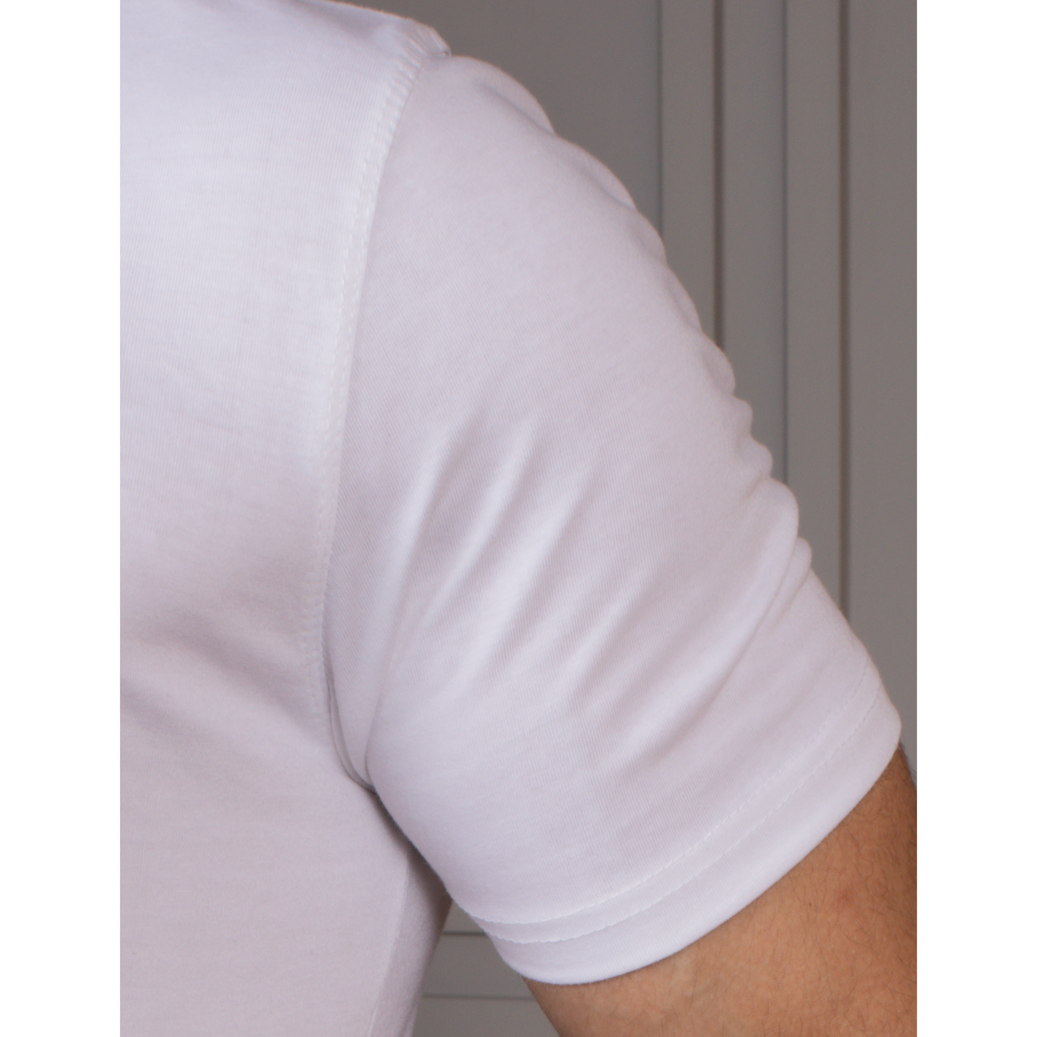 Men's Popcorn Half Sleeve Round Neck T-Shirt Code-A