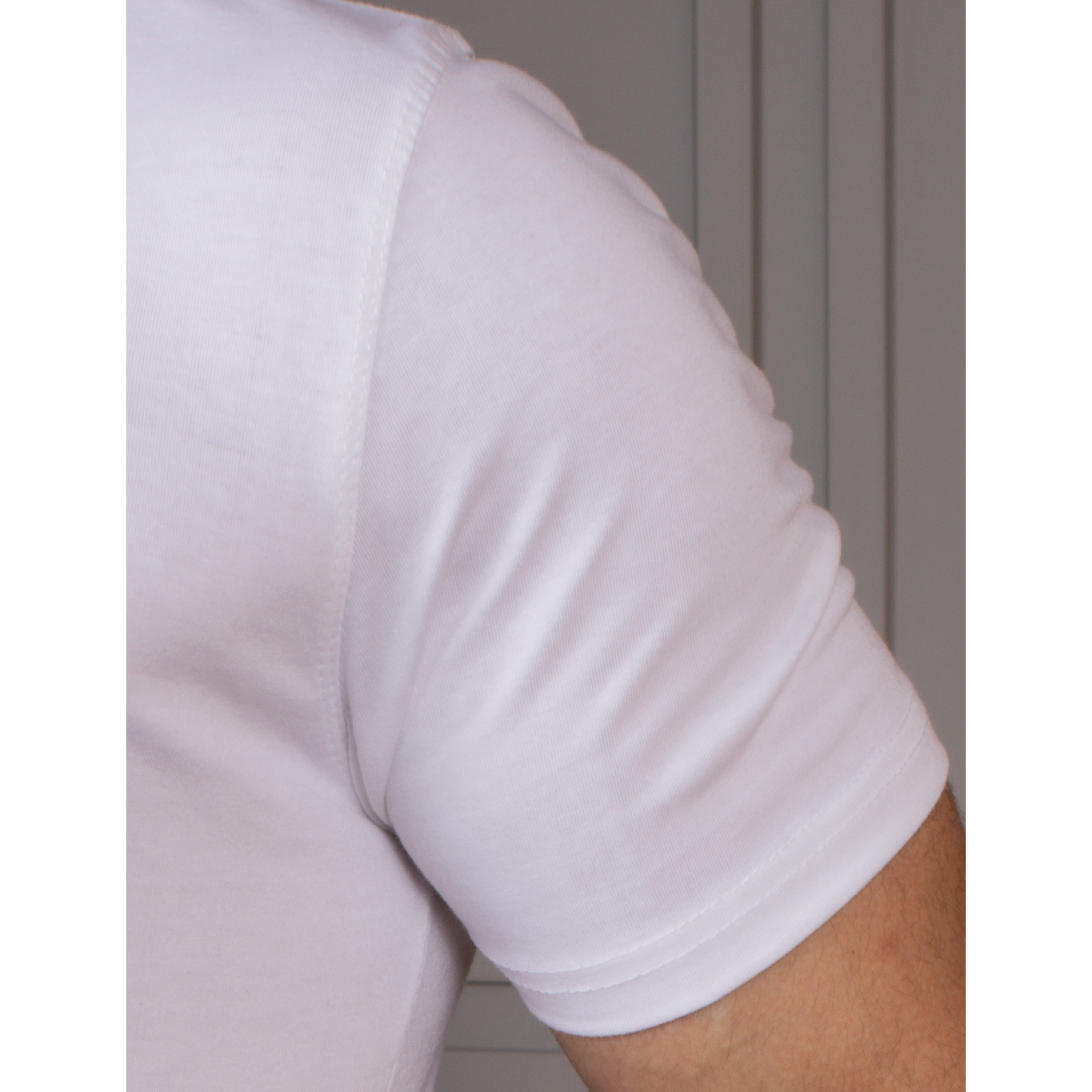 Men's Popcorn Half Sleeve Round Neck T-Shirt