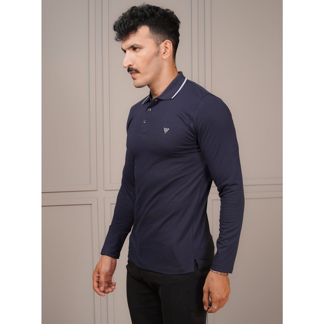 Men's Full Sleeve Polo Code-A