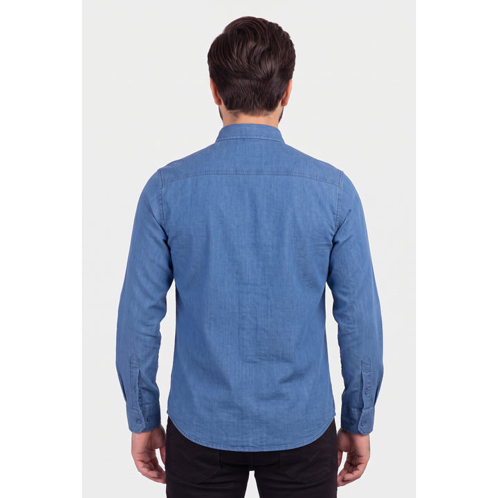 Mens Denim Shirt (Double Pocket)