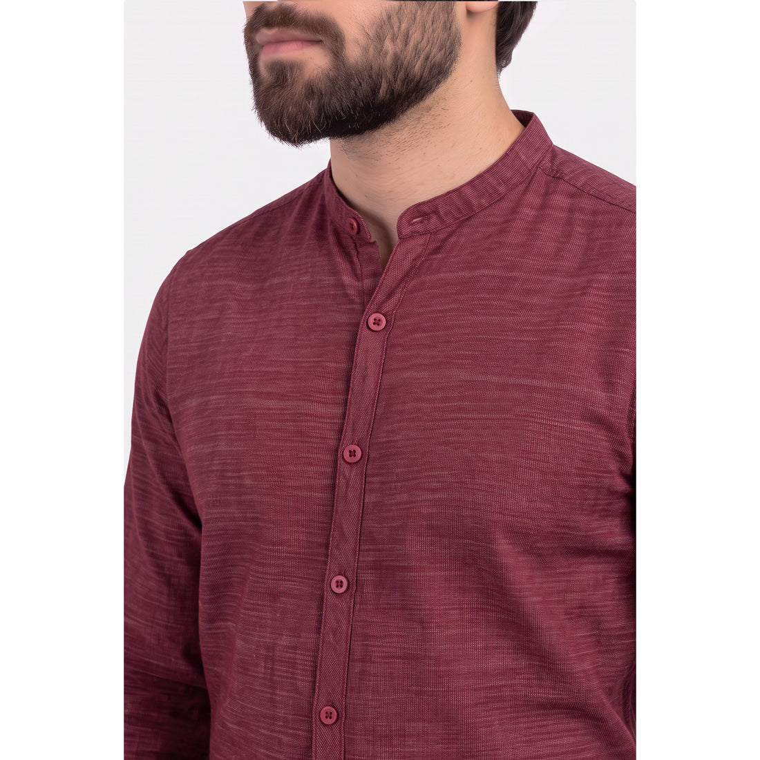 Mens Kurta Neck Shirt