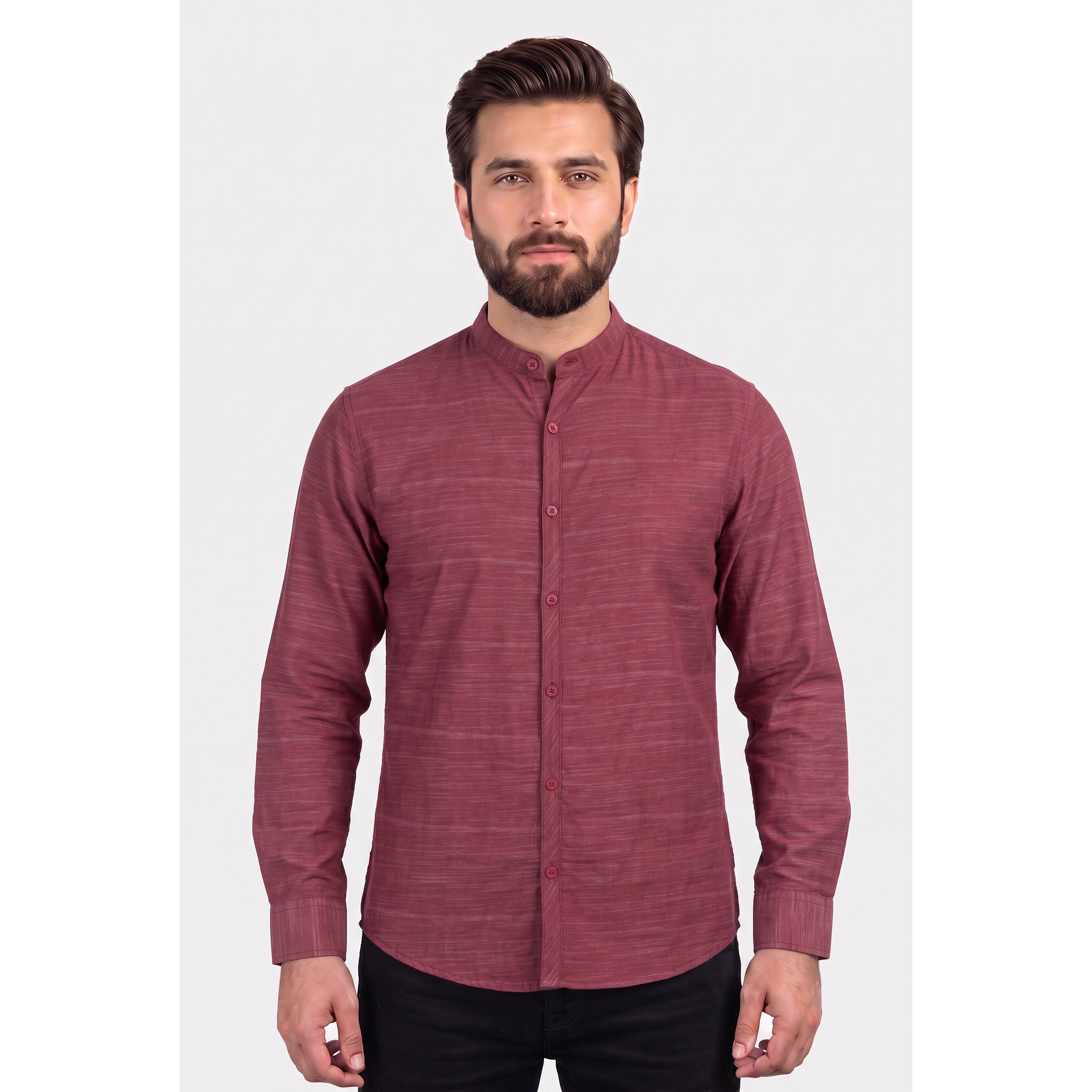Mens Kurta Neck Shirt