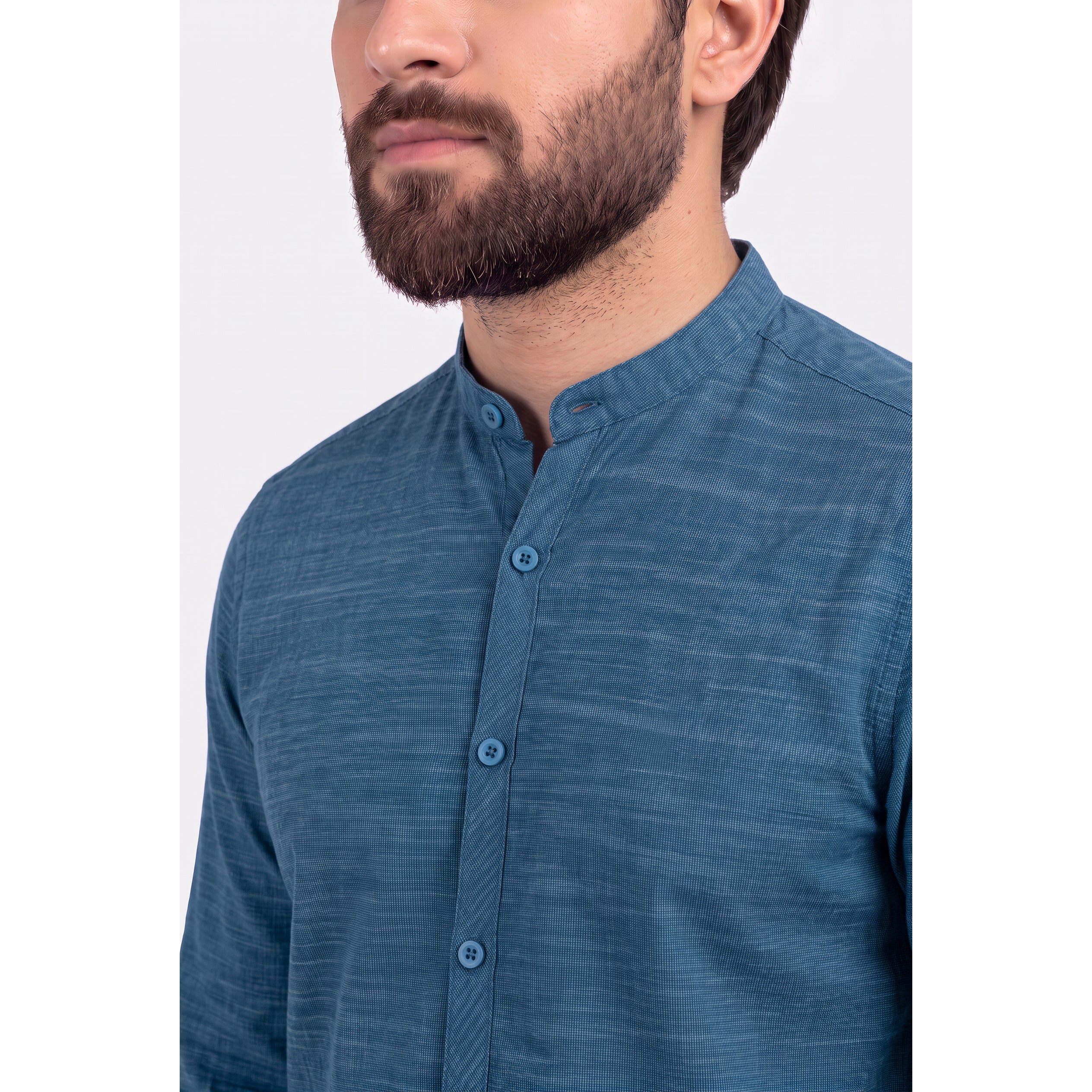 Mens Kurta Neck Shirt