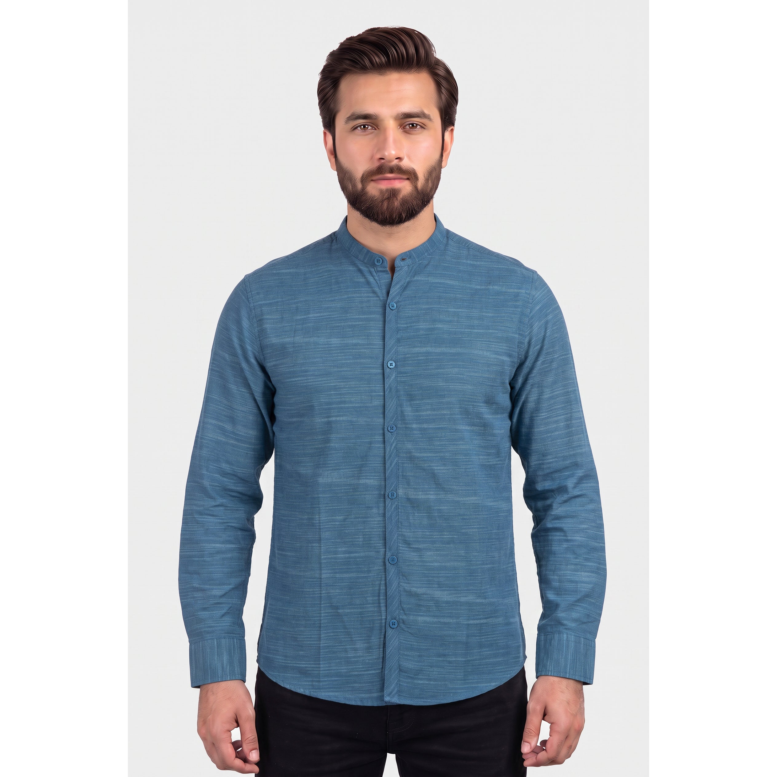 Mens Kurta Neck Shirt