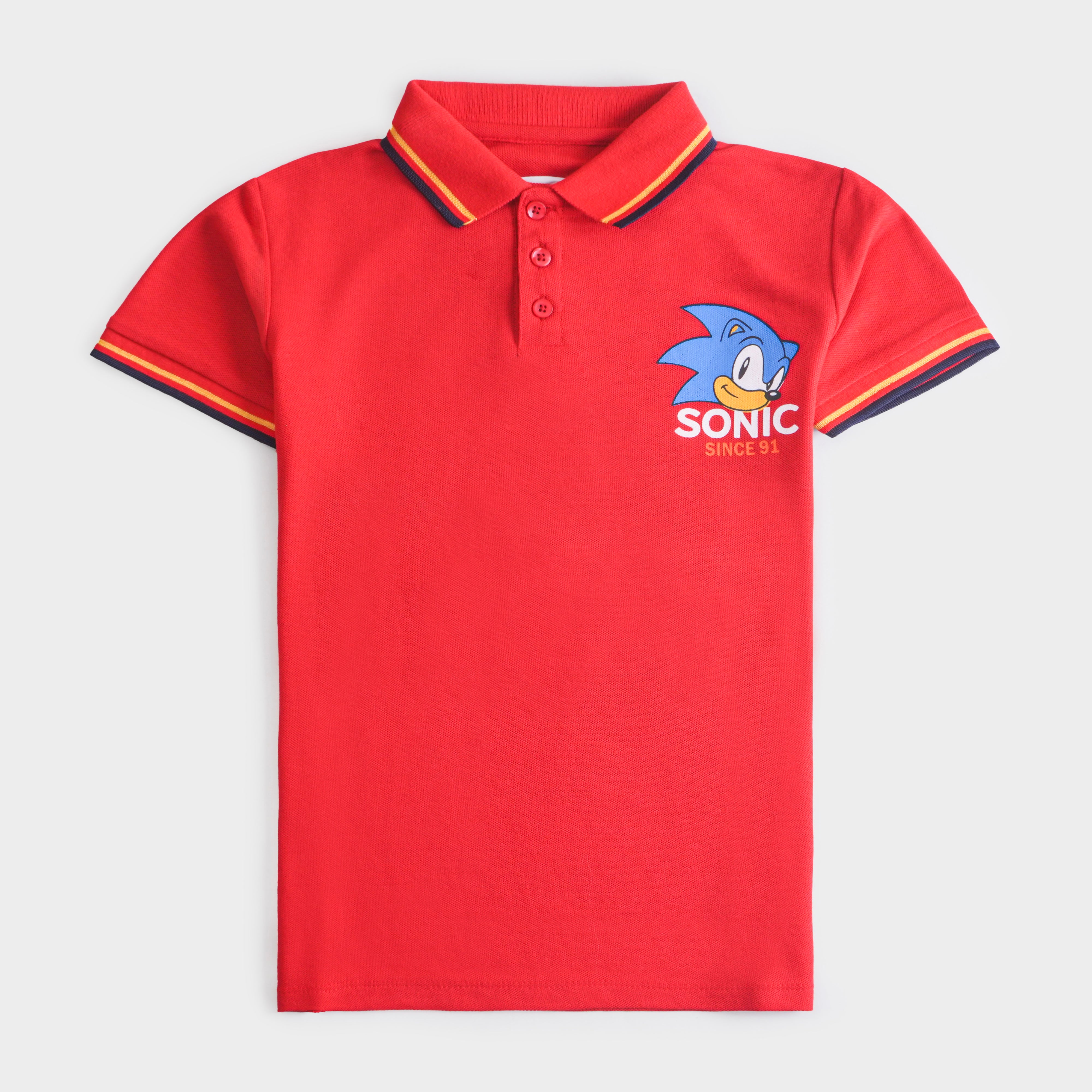 Boys Half Sleeves Polo T-Shirt