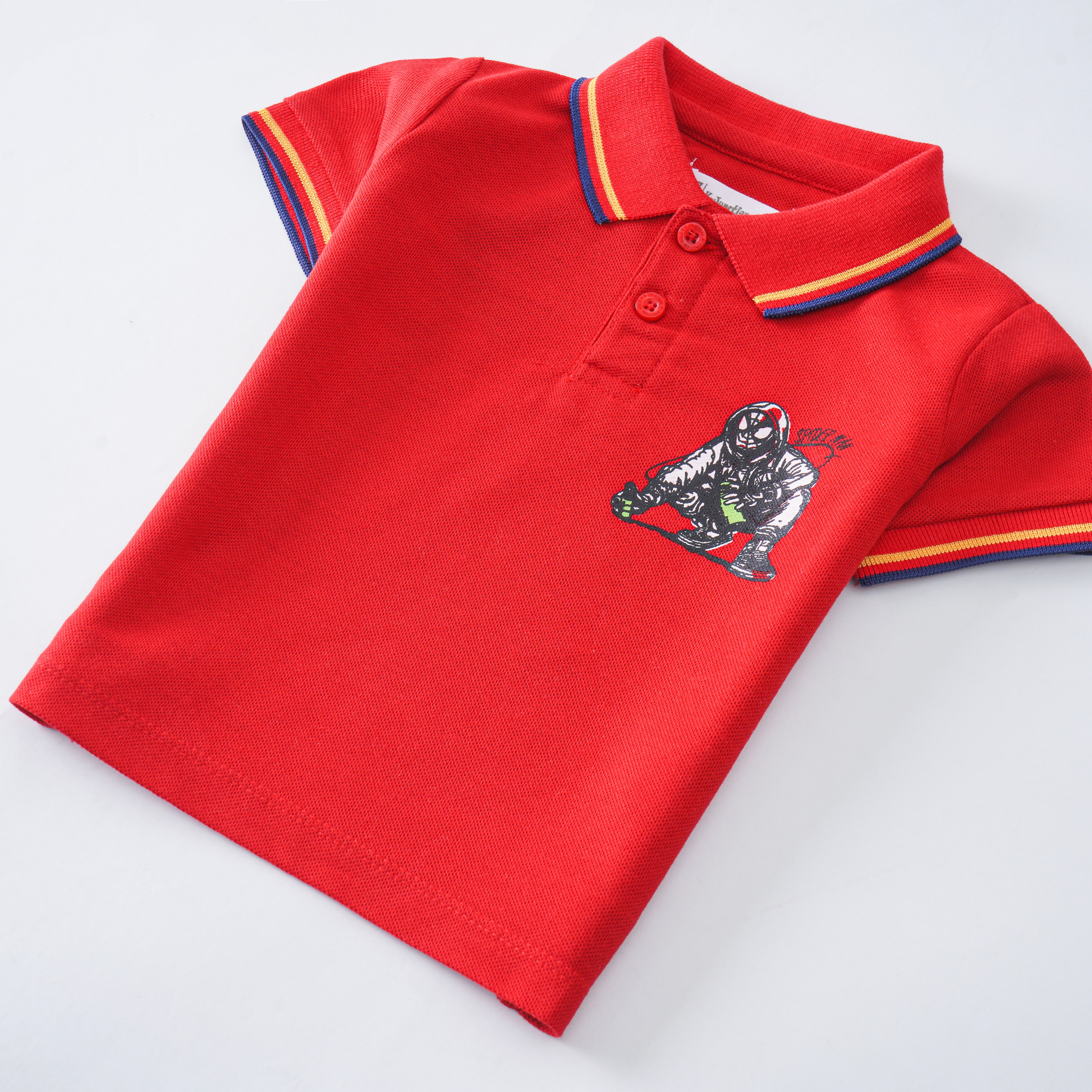 Boys Half Sleeves Polo T-Shirt