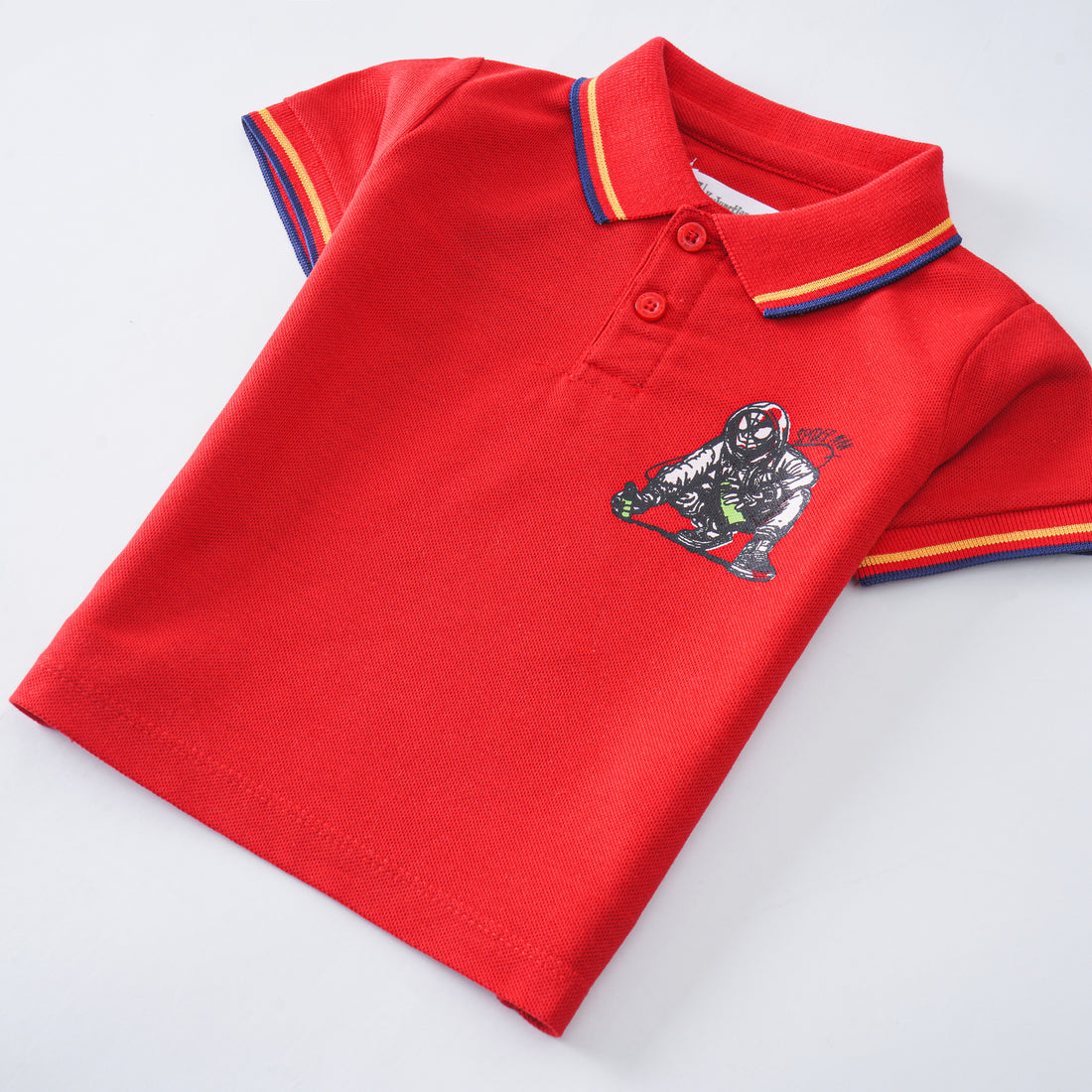 Boys Half Sleeves Polo T-Shirt