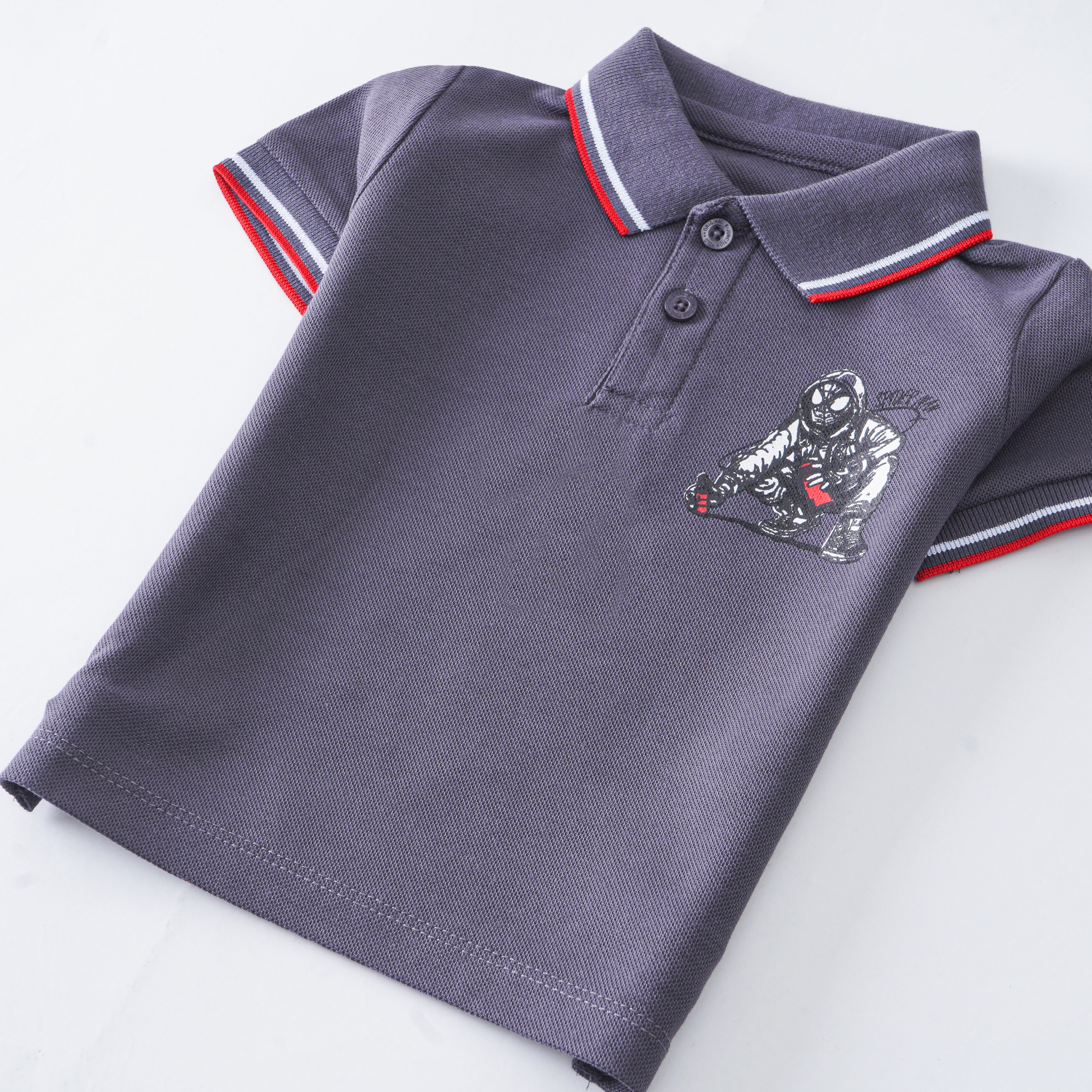 Boys Half Sleeves Polo T-Shirt