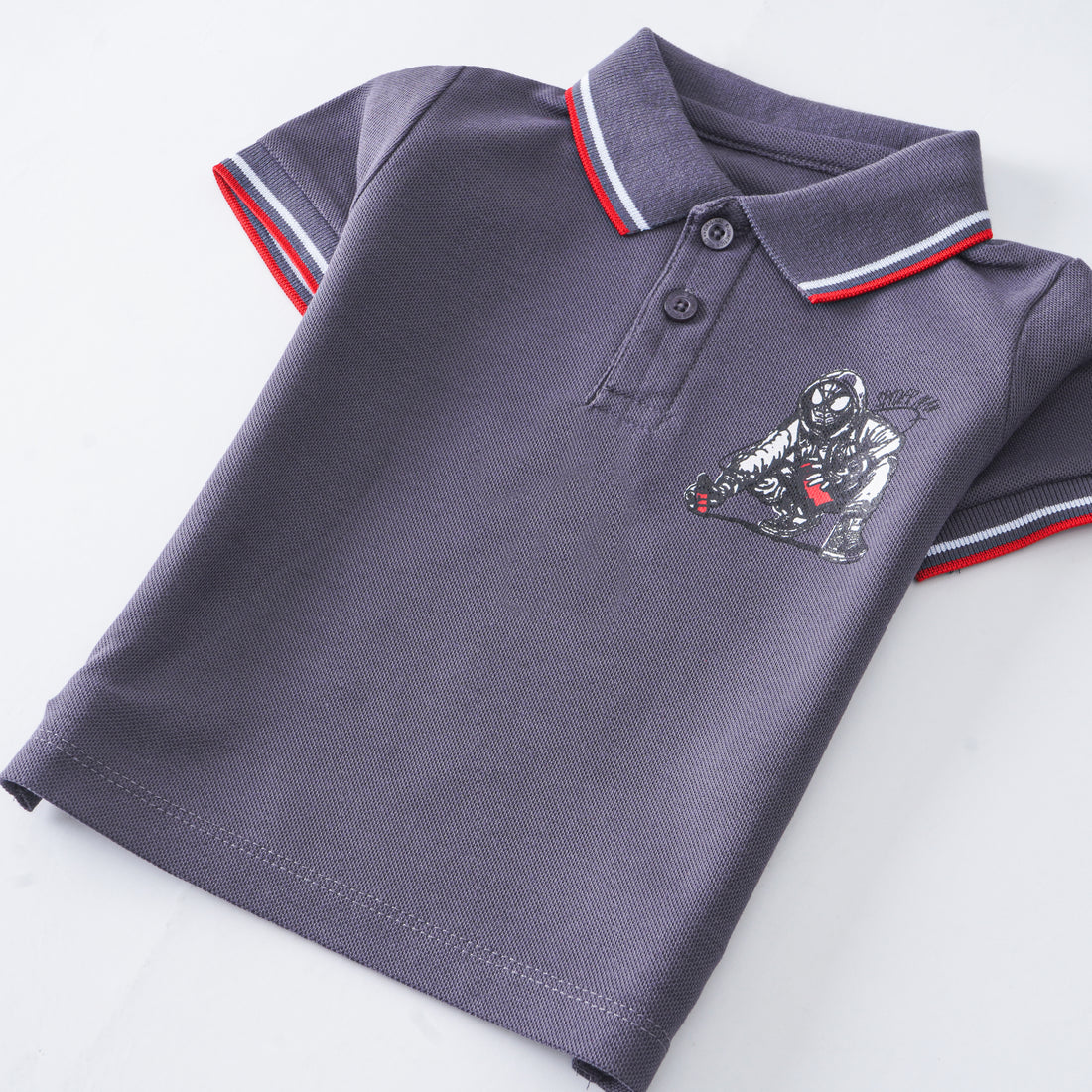 Boys Half Sleeves Polo T-Shirt