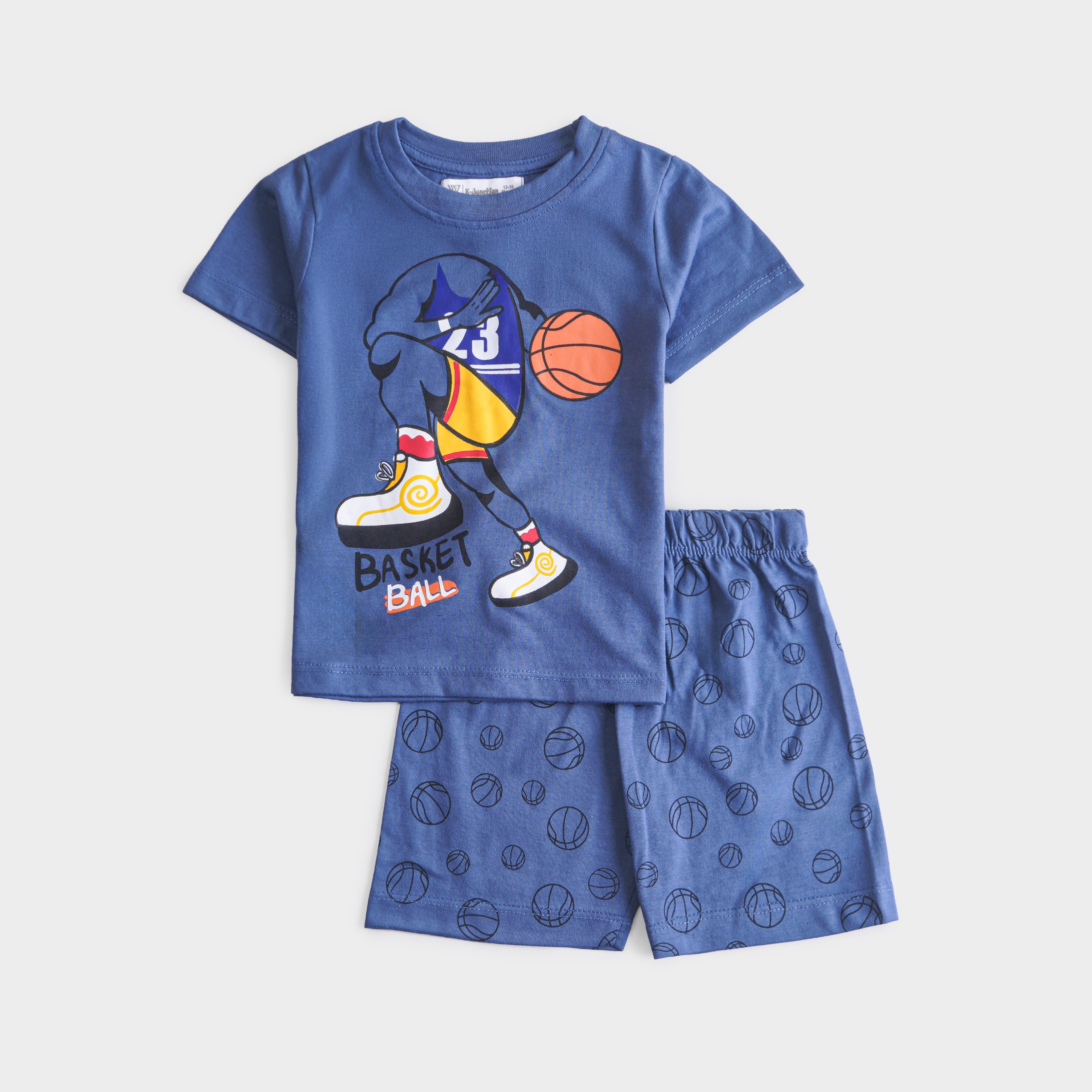 Boys Half Sleeves 2 Piece Suit