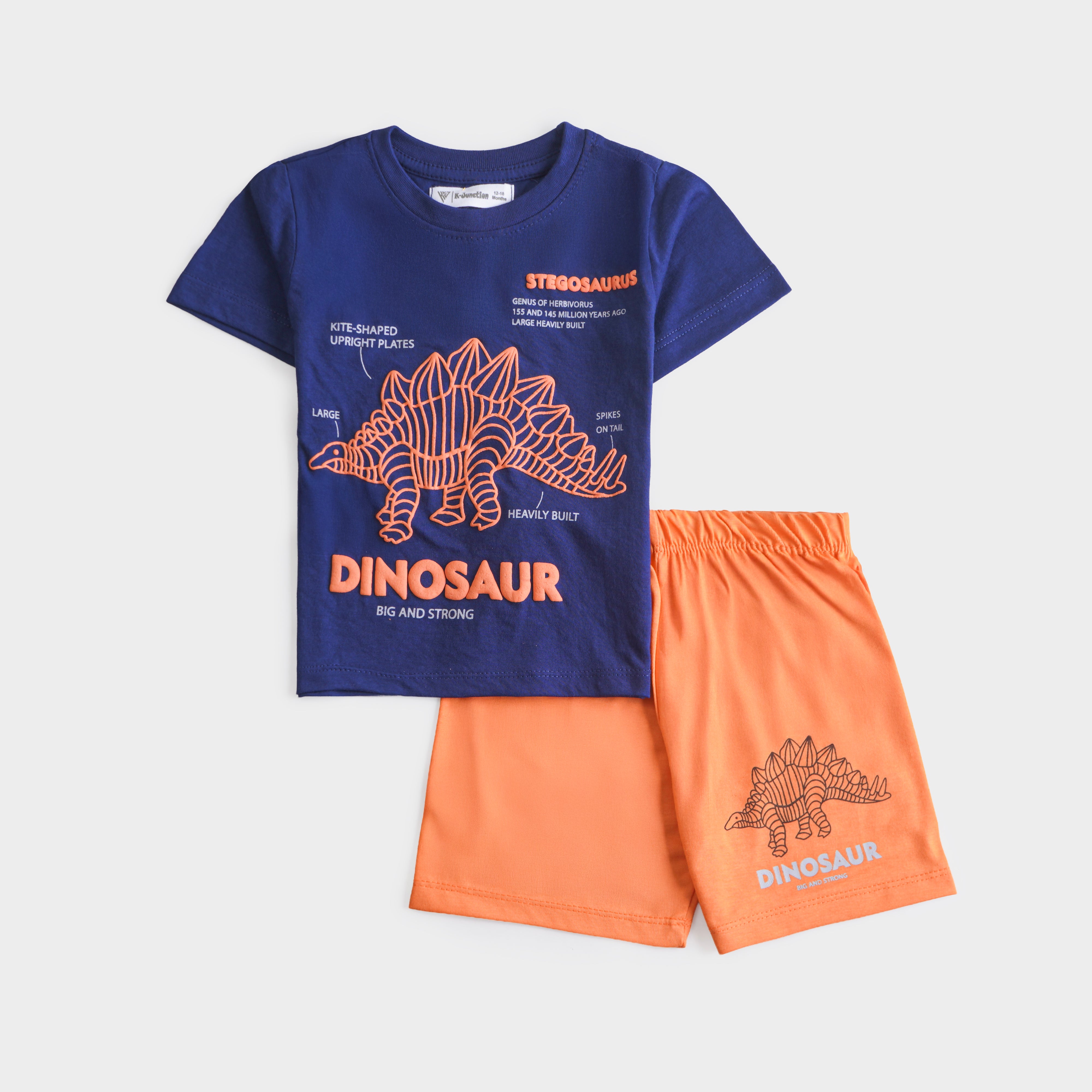 Infant Boys Half Sleeves 2 Piece Suit