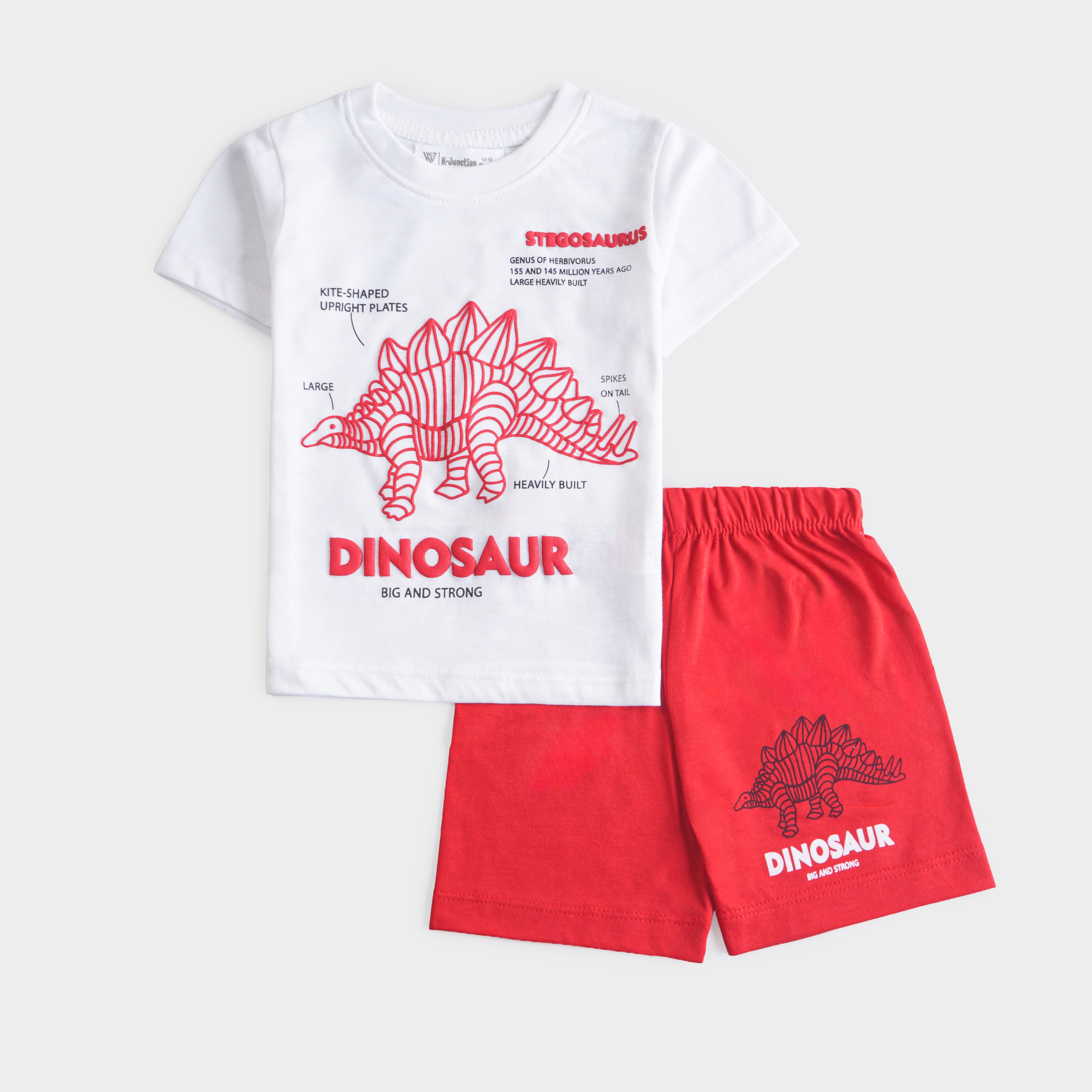 Infant Boys Half Sleeves 2 Piece Suit