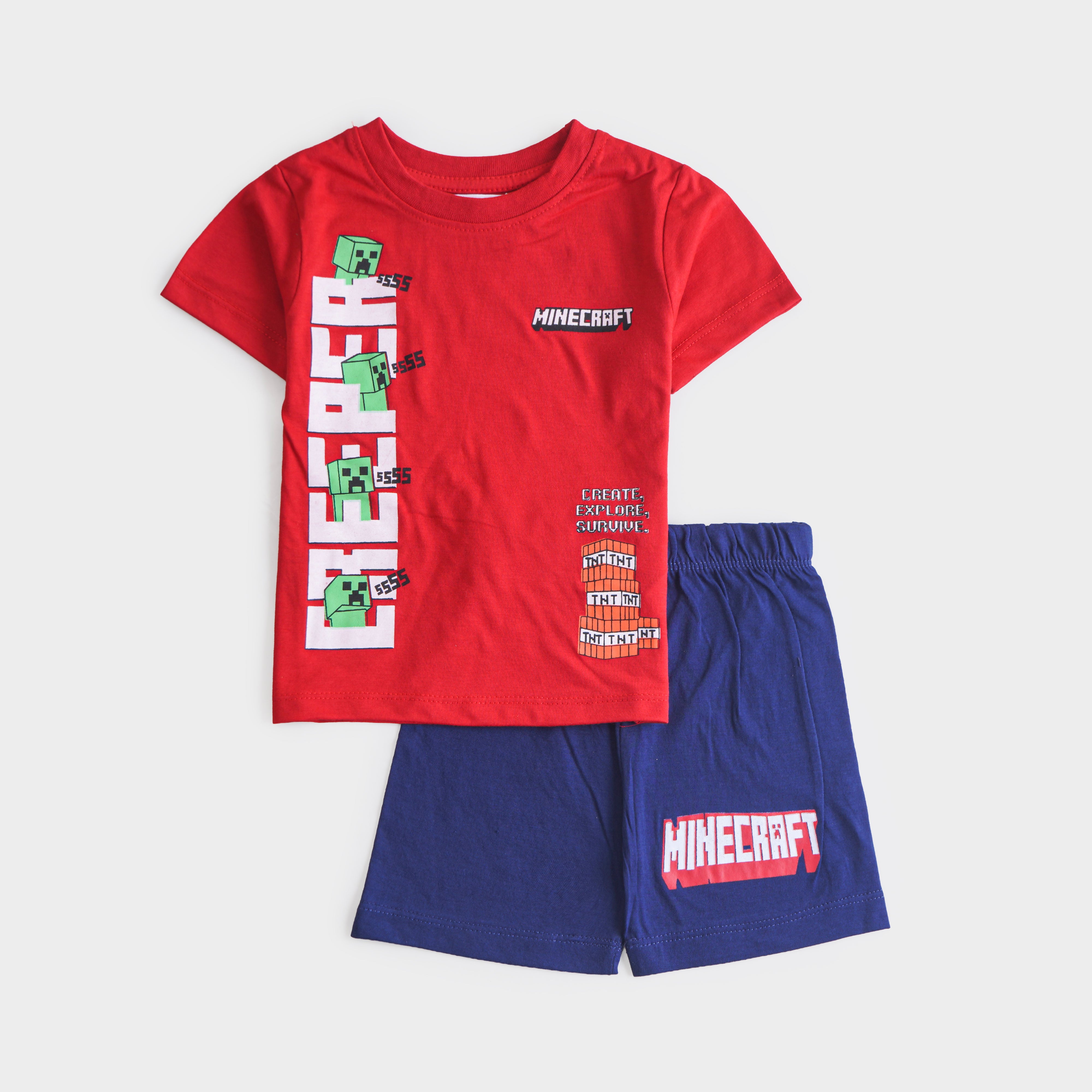 Boys Half Sleeves 2 Piece Suit