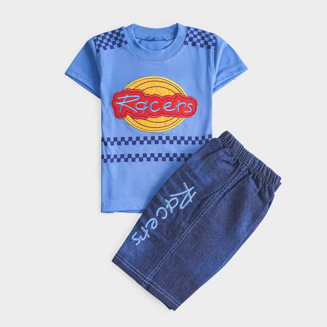 Boys Half Sleeves 2 Piece Suit