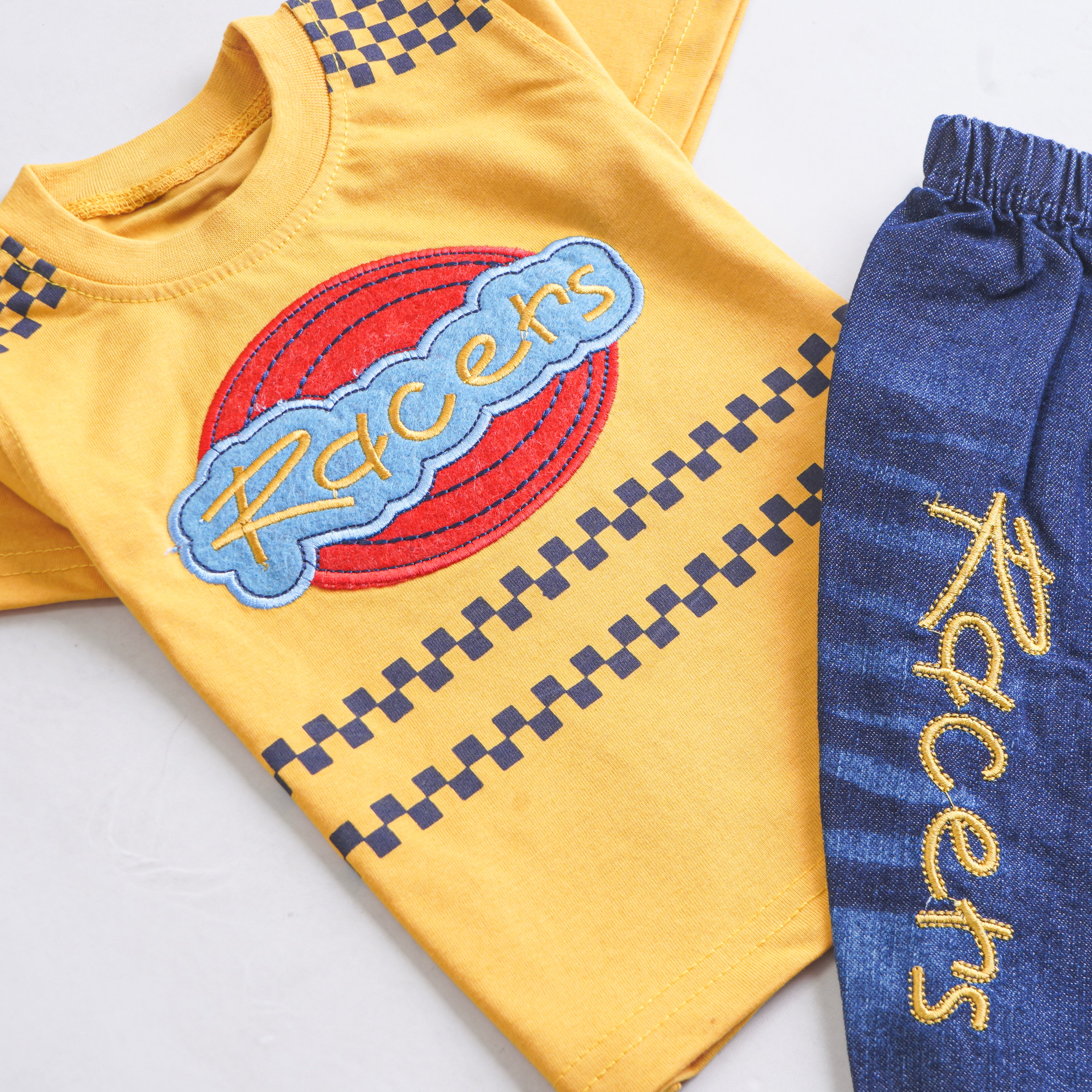 Boys Half Sleeves 2 Piece Suit