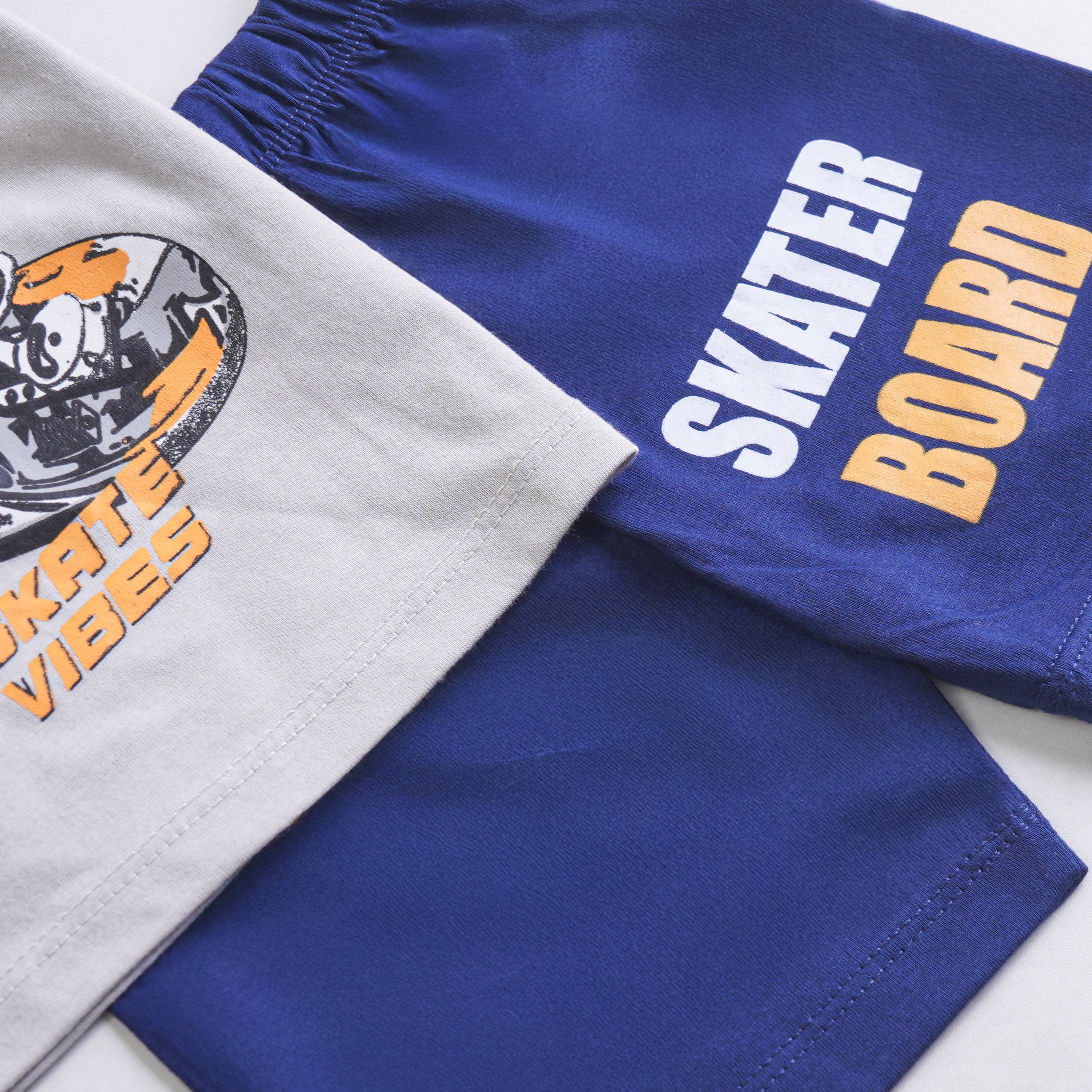 Boys Half Sleeves 2 Piece Suit