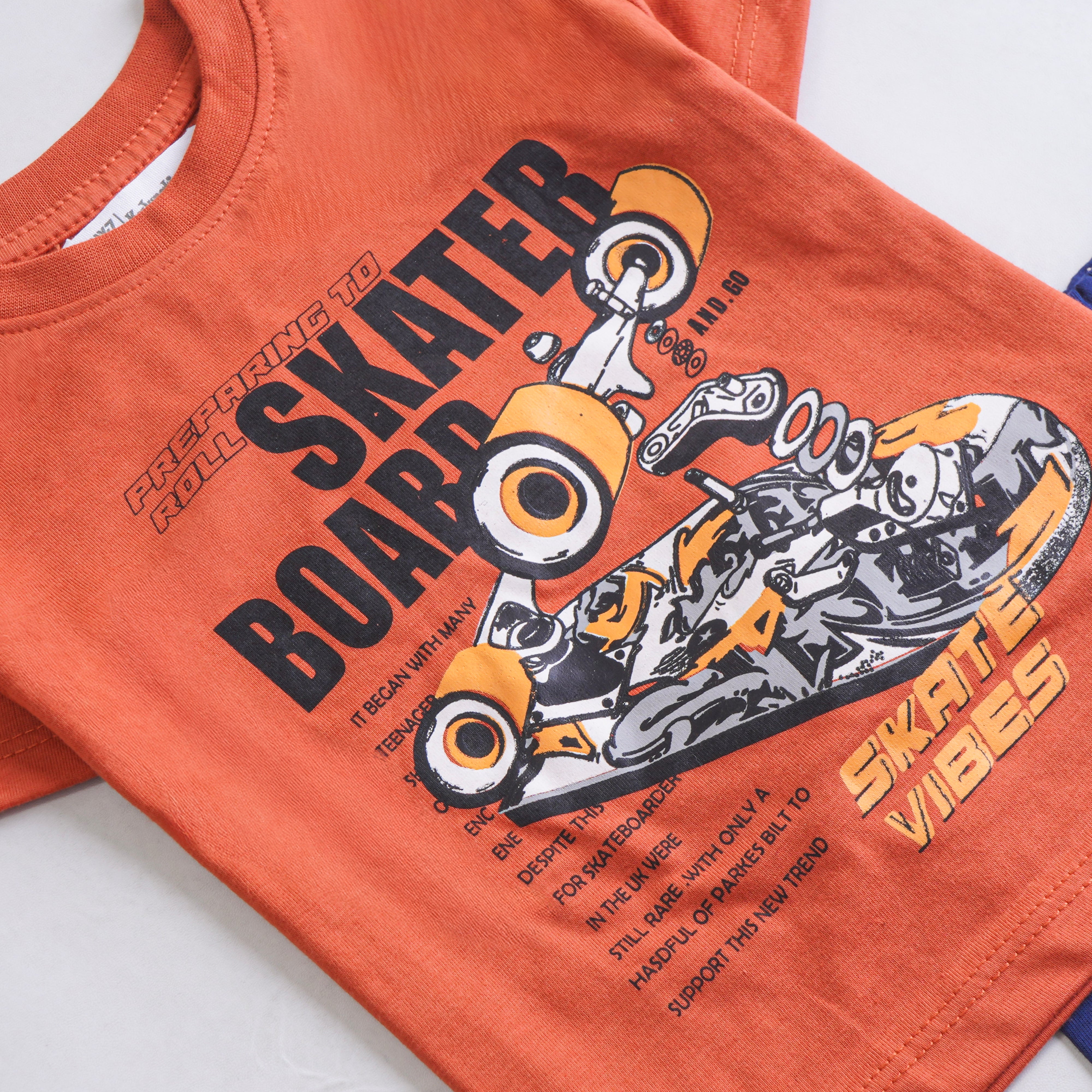 Boys Half Sleeves 2 Piece Suit