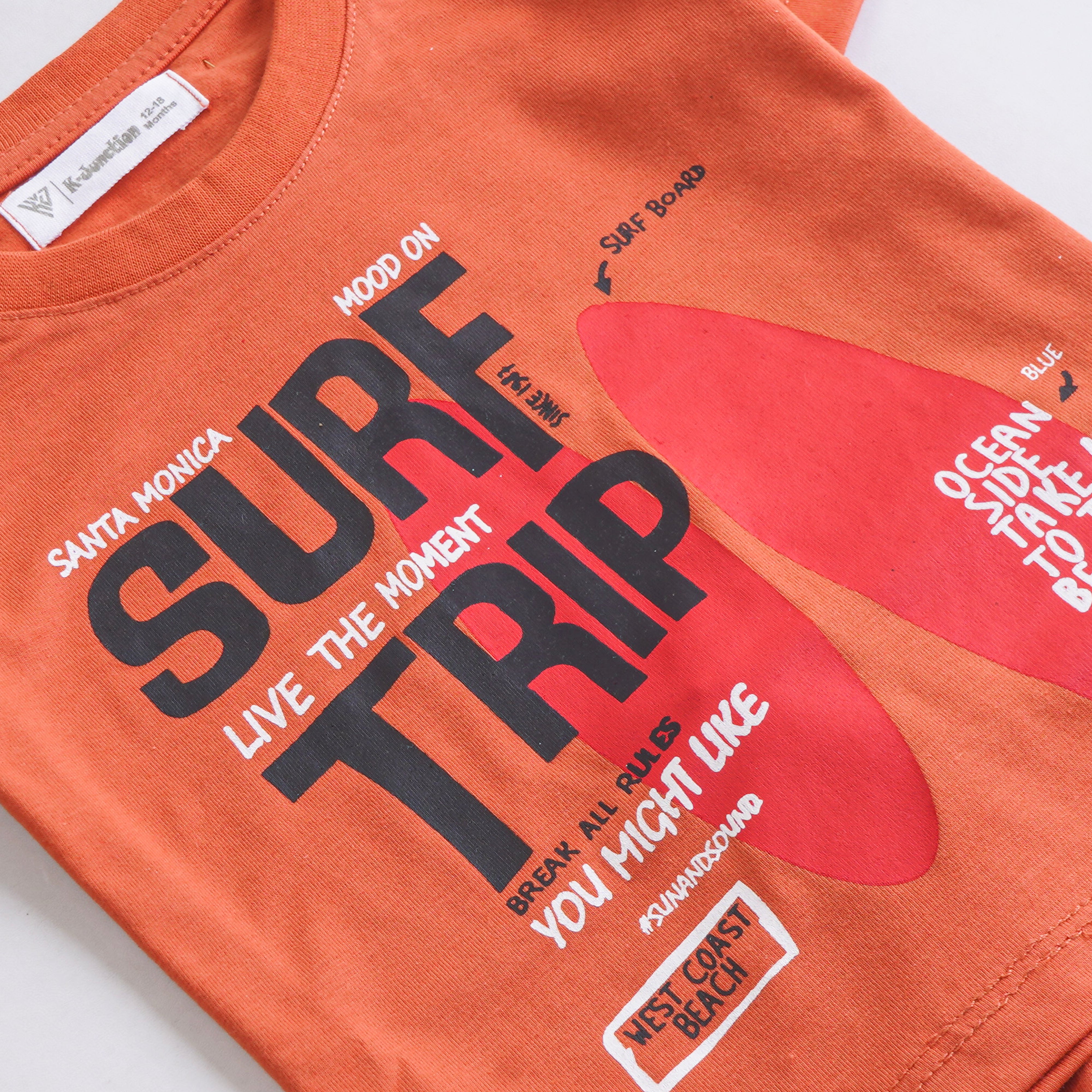 Infant Boys Half Sleeves 2 Piece Suit