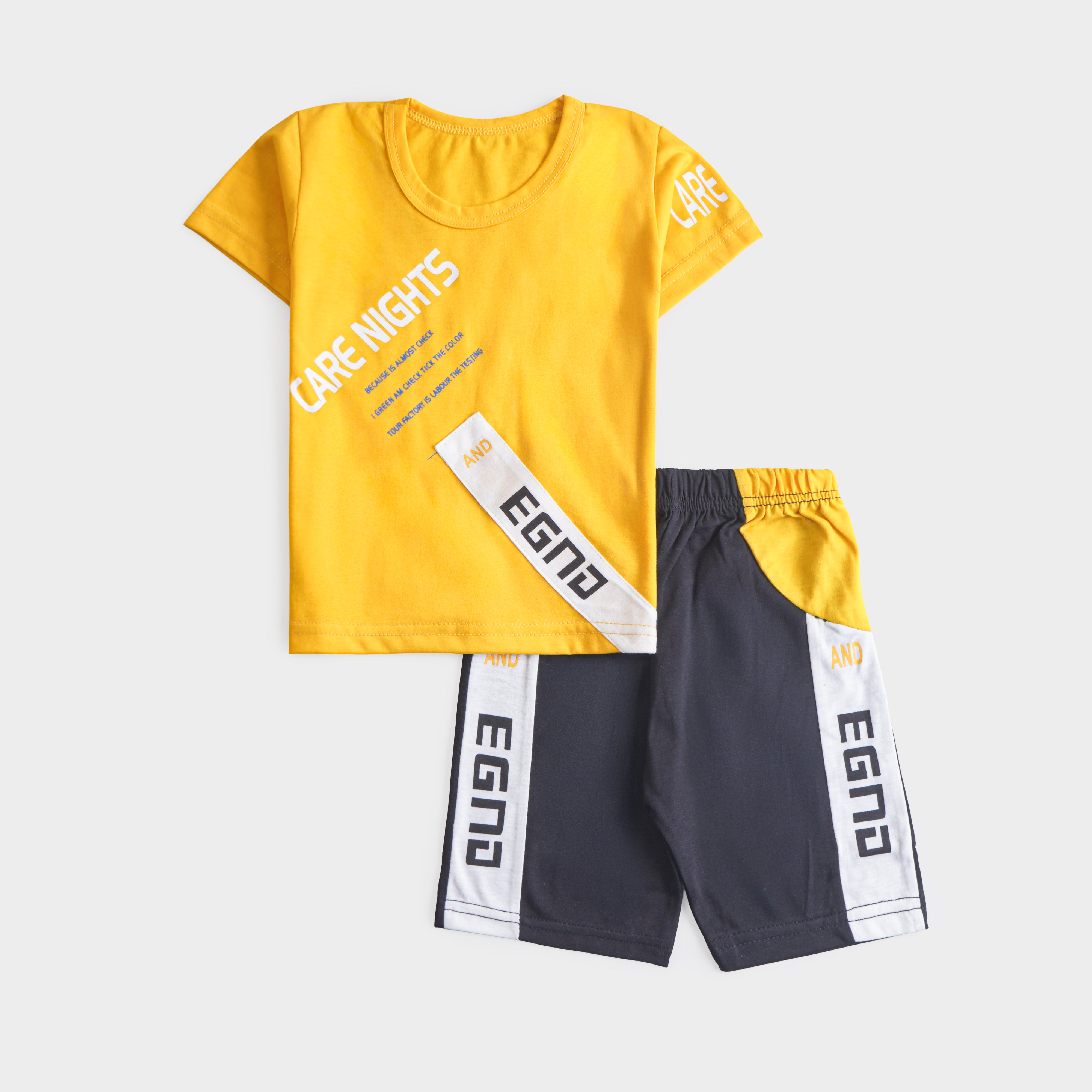 Infant Boys Half Sleeves 2 Piece Suit