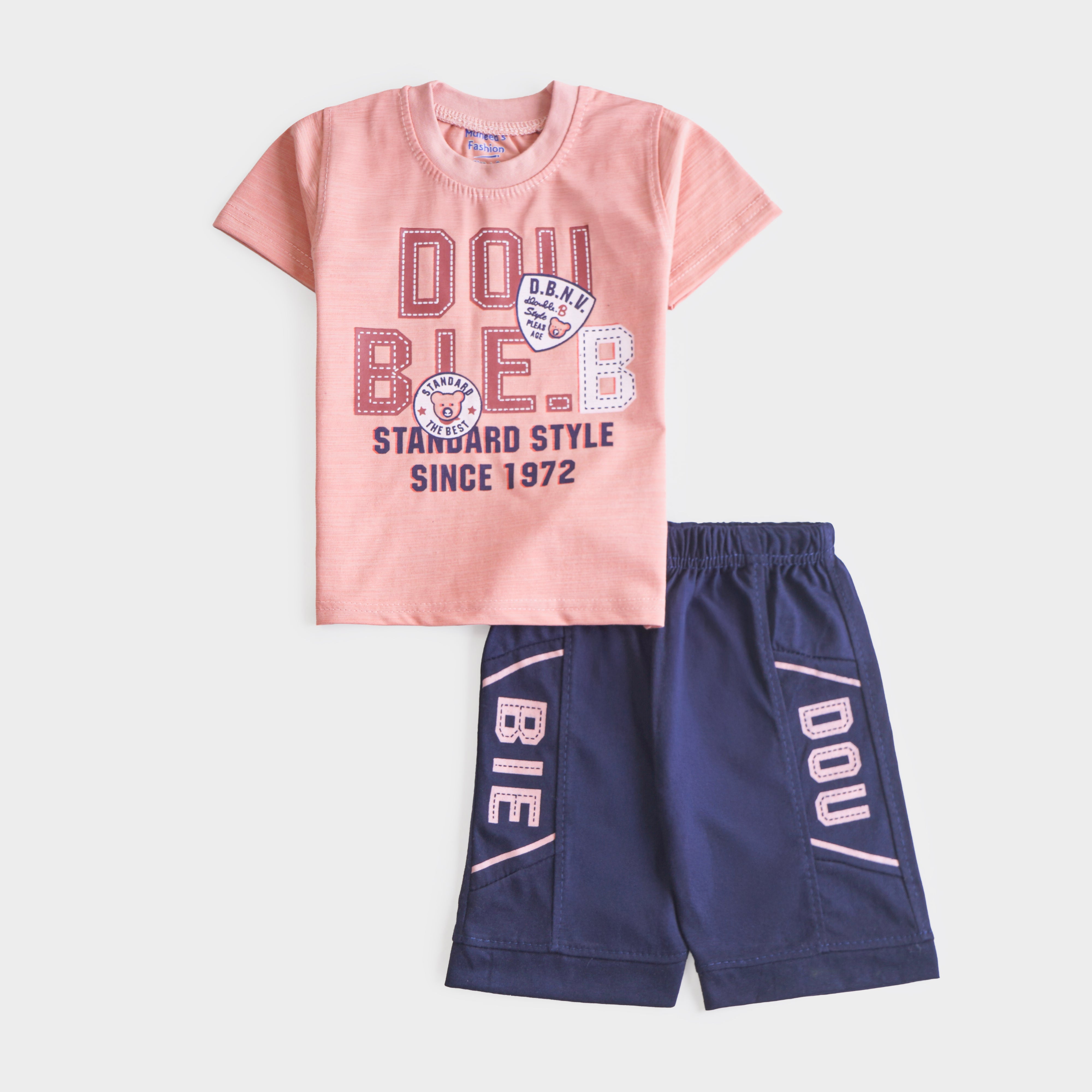 Boys Half Sleeves 2 Piece Suit