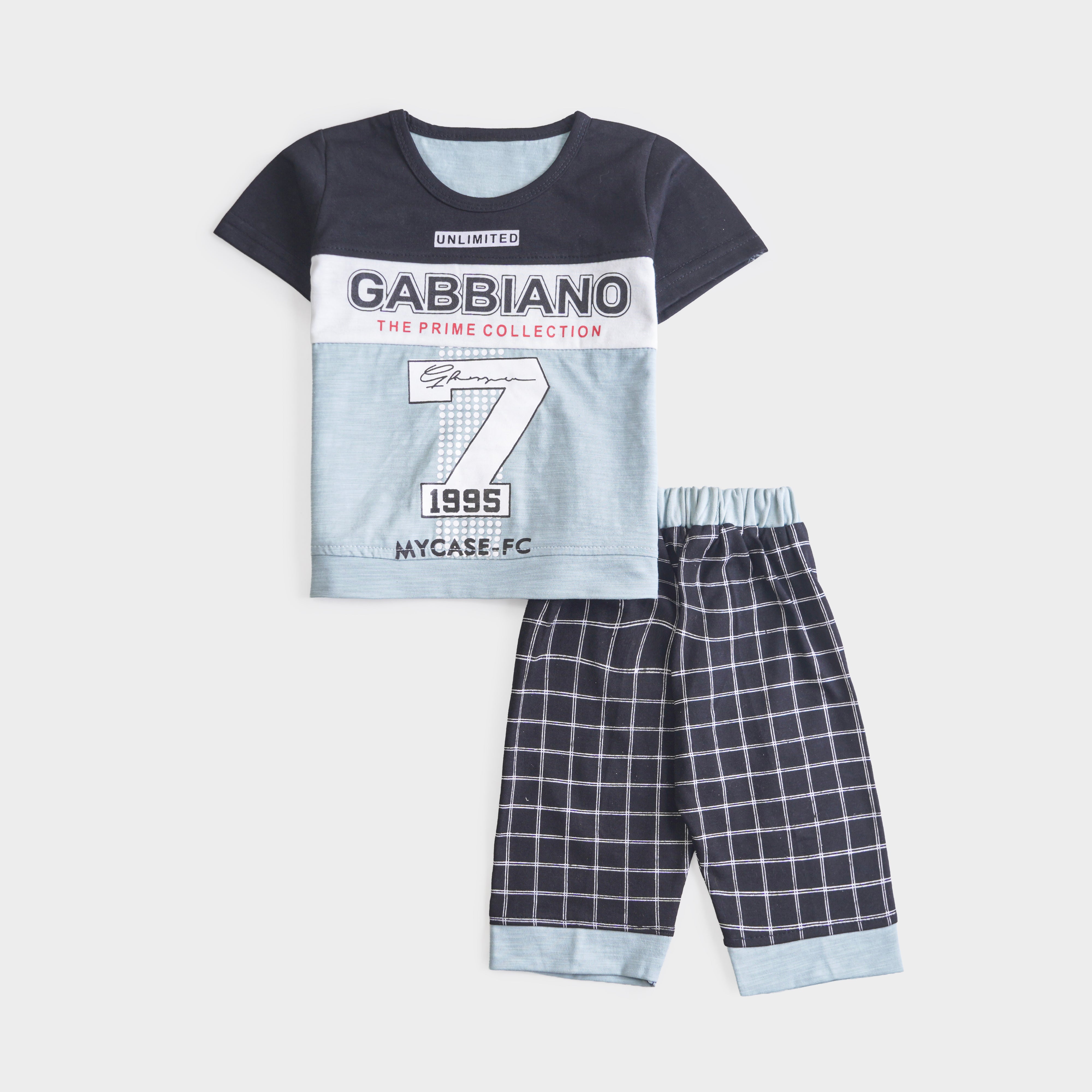 Infant Boys Half Sleeves 2 Piece Suit