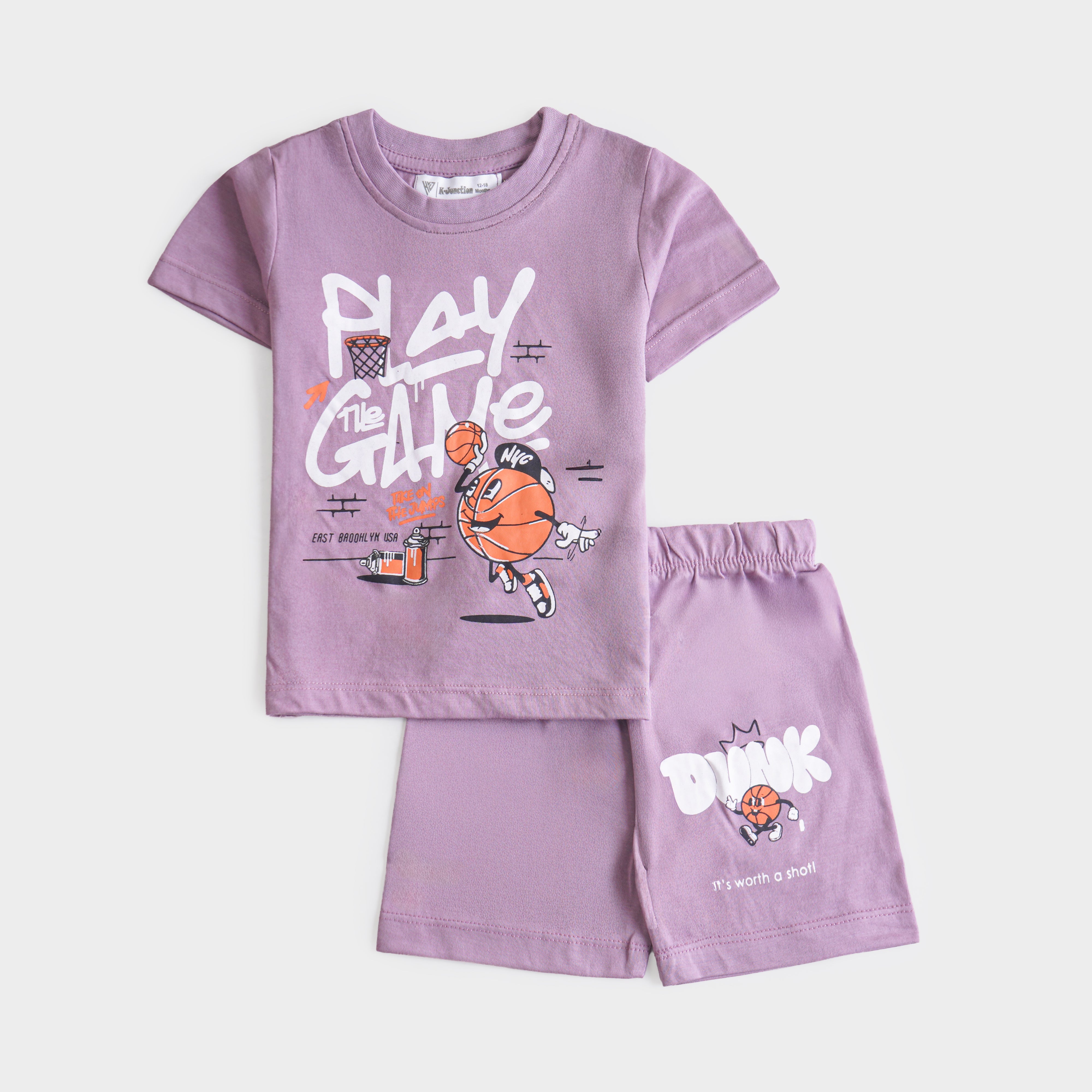 Infant Boys Half Sleeves 2 Piece Suit