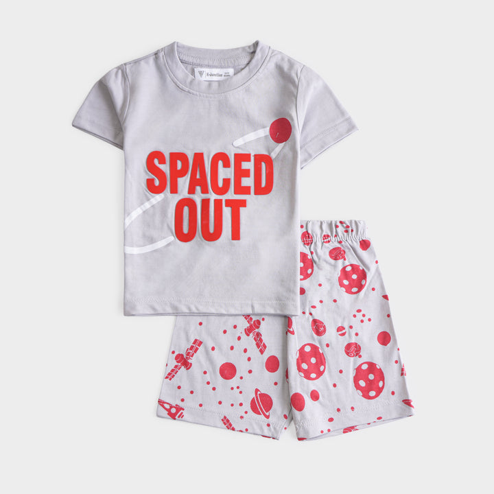 Boys Half Sleeves 2 Piece Suit