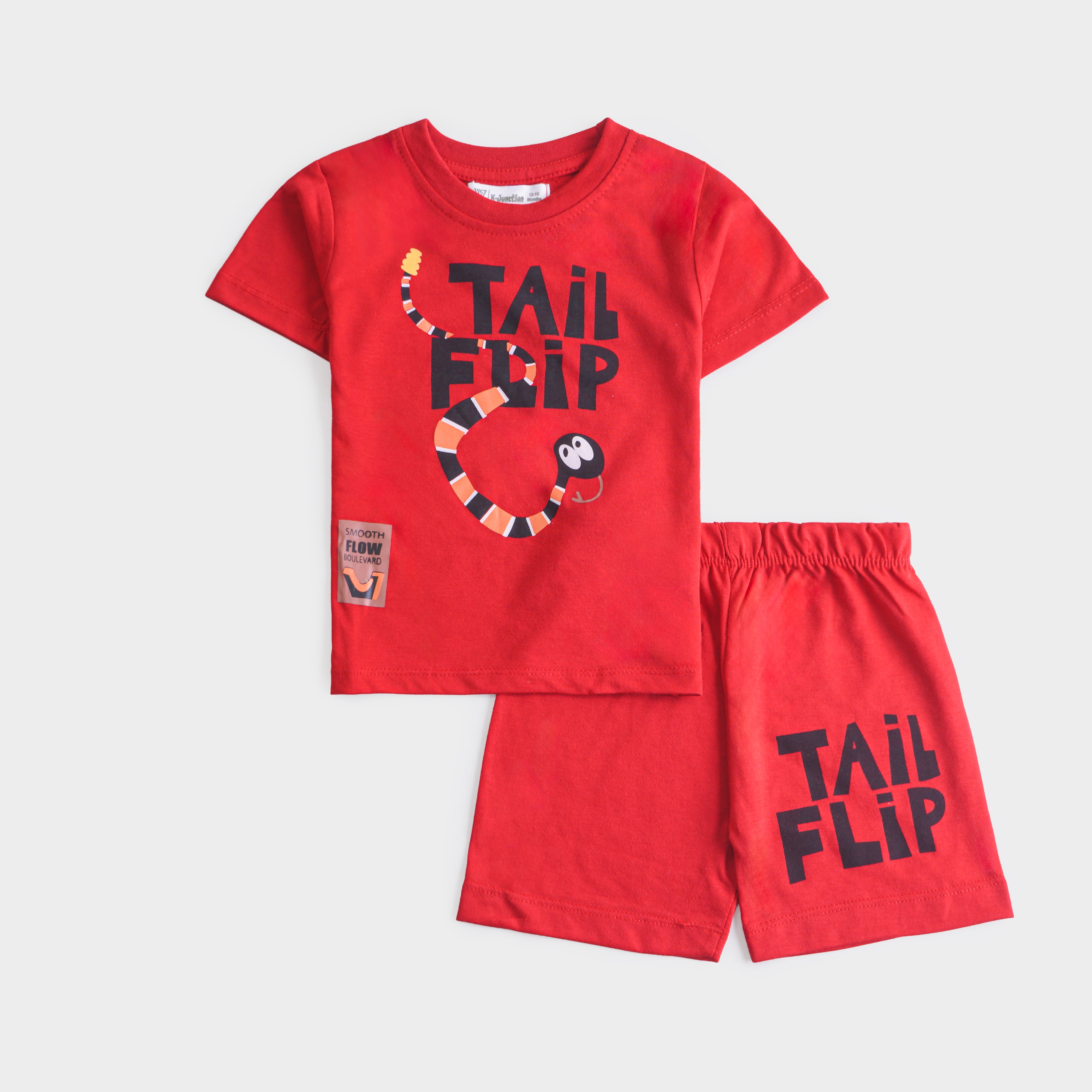 Infant Boys Half Sleeves 2 Piece Suit