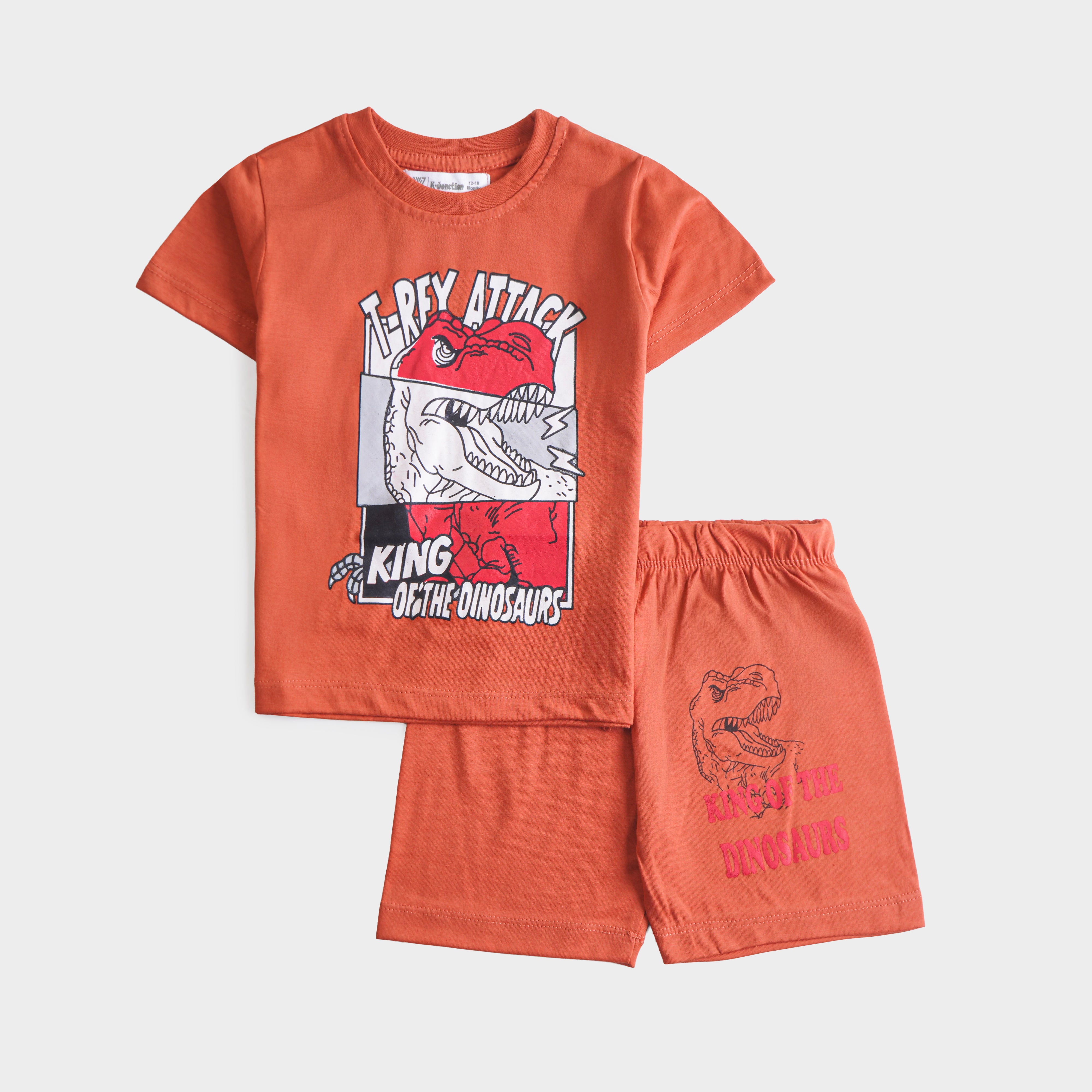 Boys Half Sleeves 2 Piece Suit