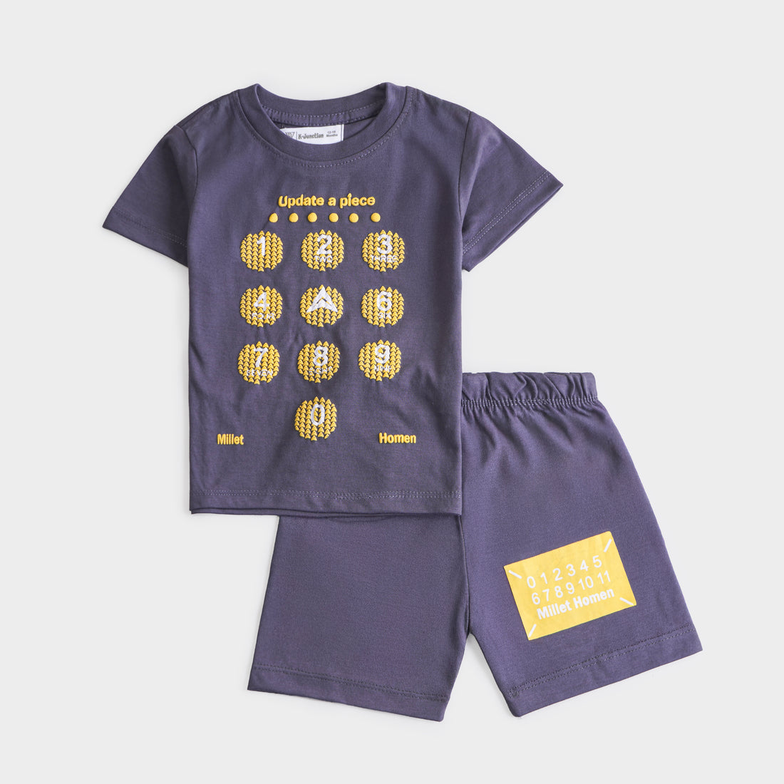 Boys Half Sleeves 2 Piece Suit