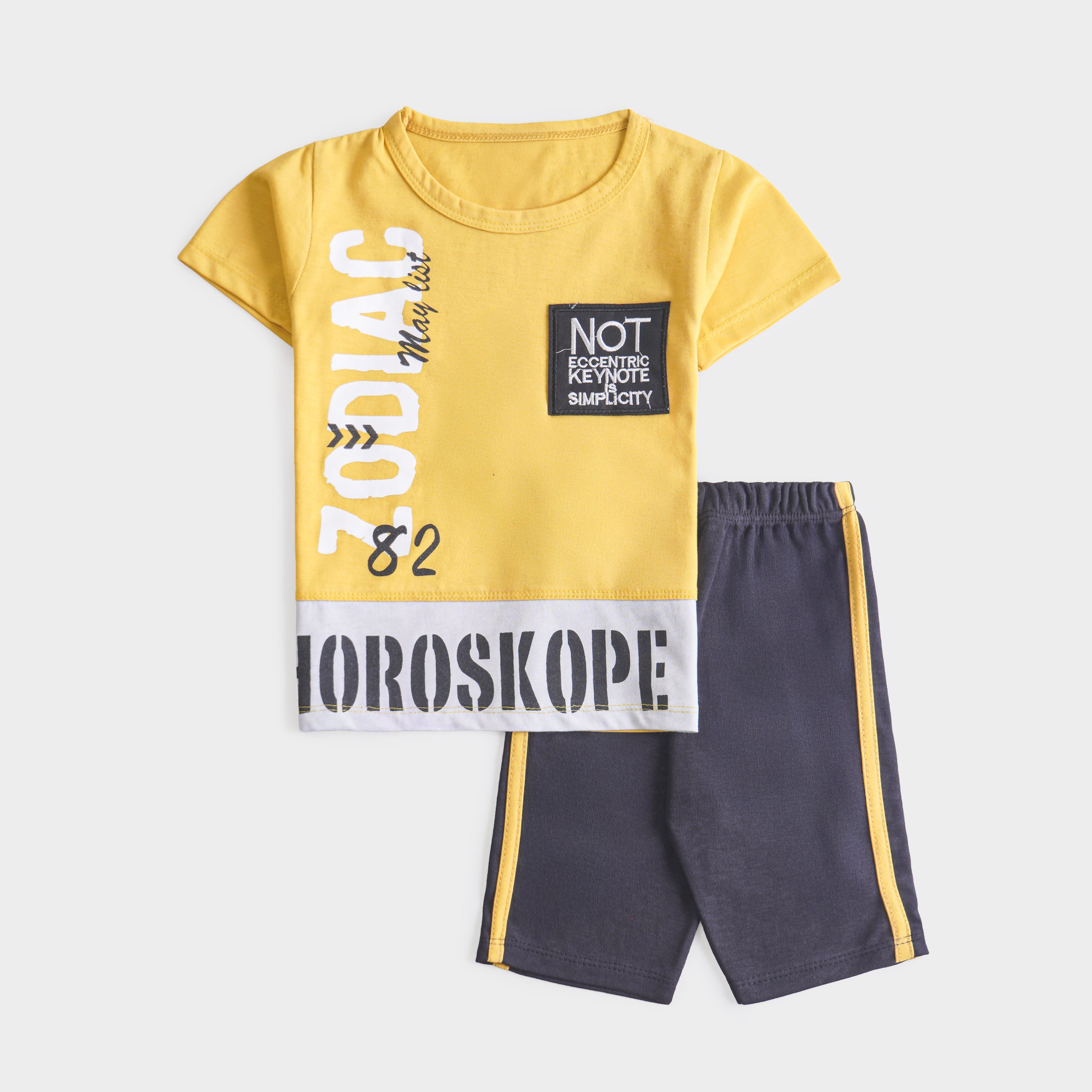 Infant Boys Half Sleeves 2 Piece Suit