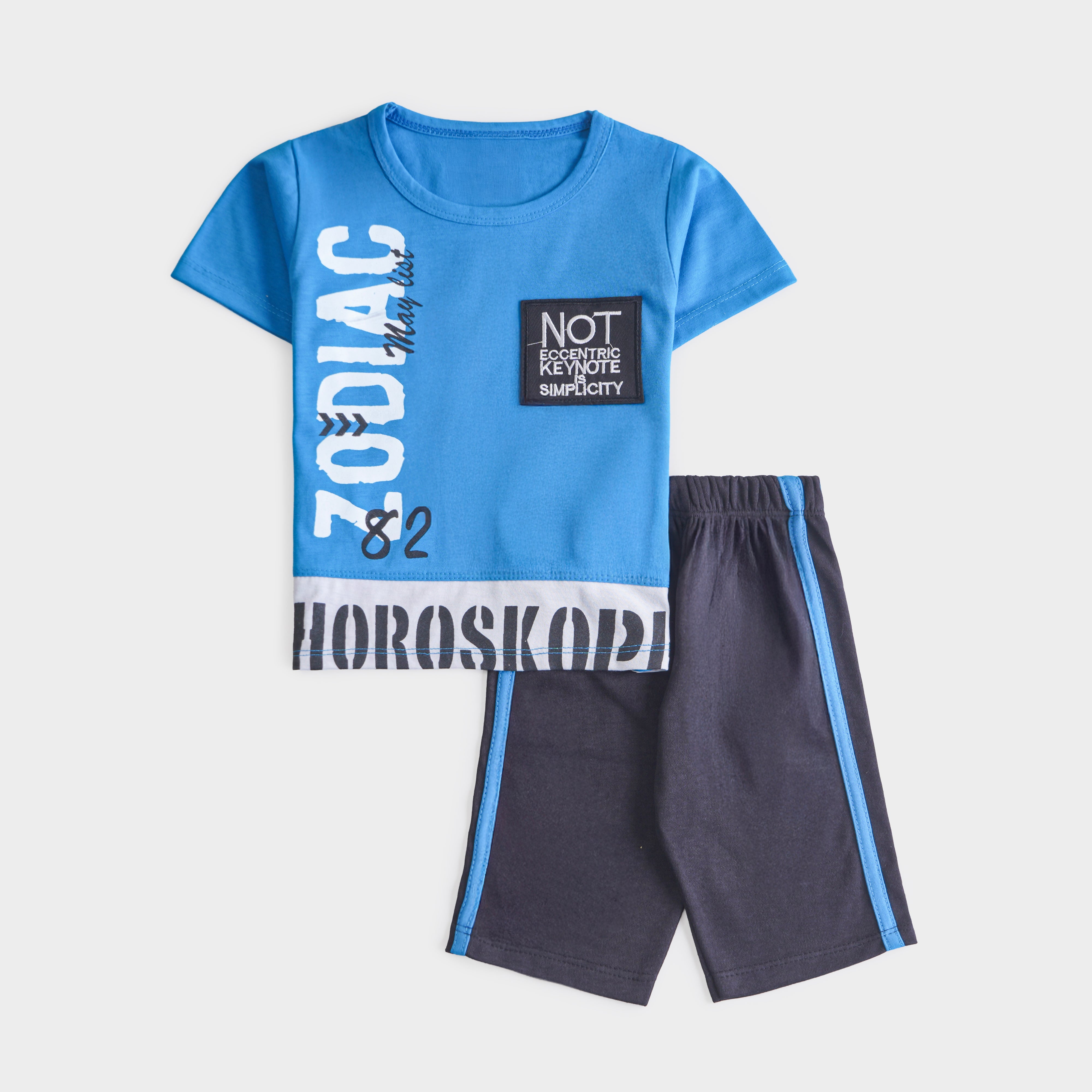 Infant Boys Half Sleeves 2 Piece Suit