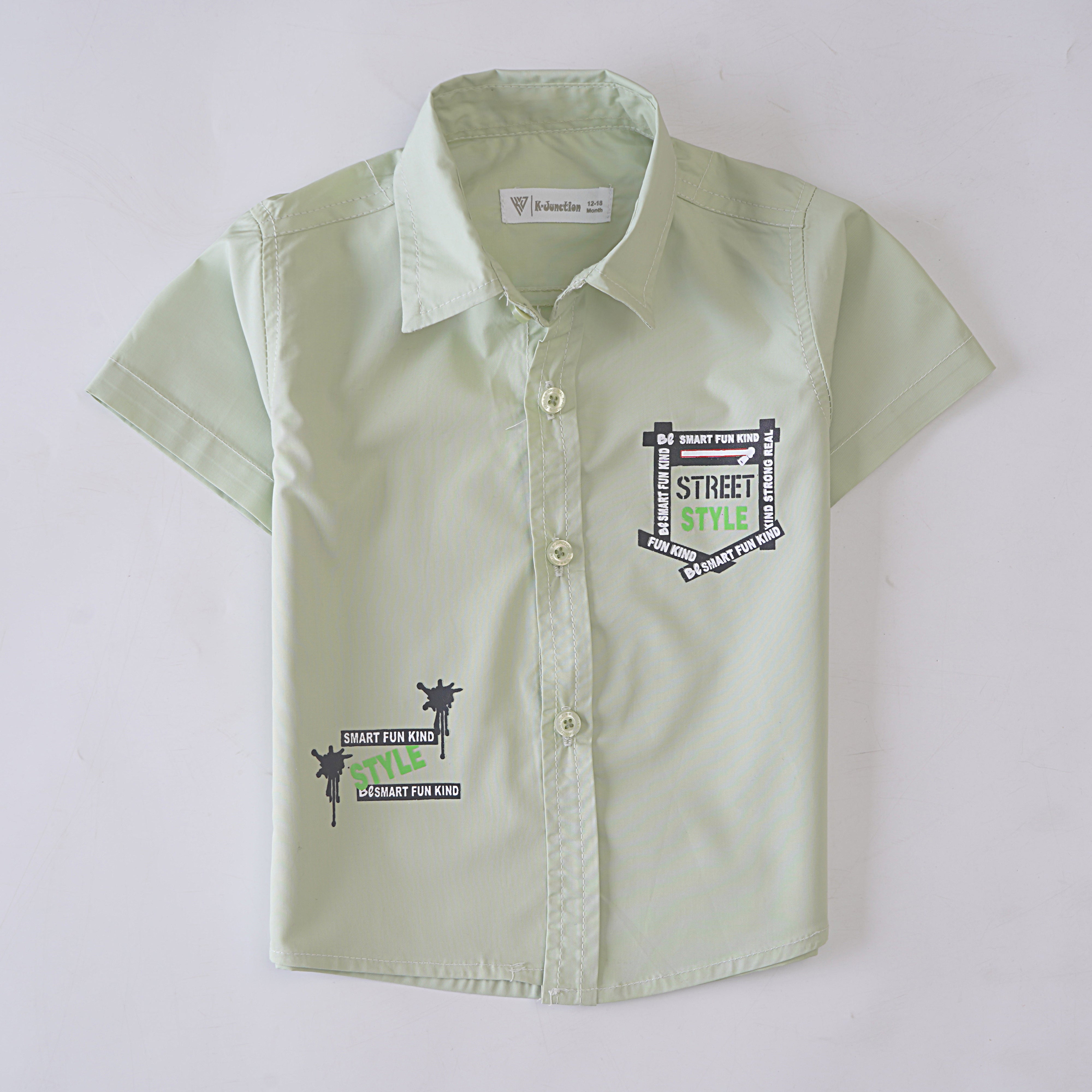Boys Half Sleeves Shirt