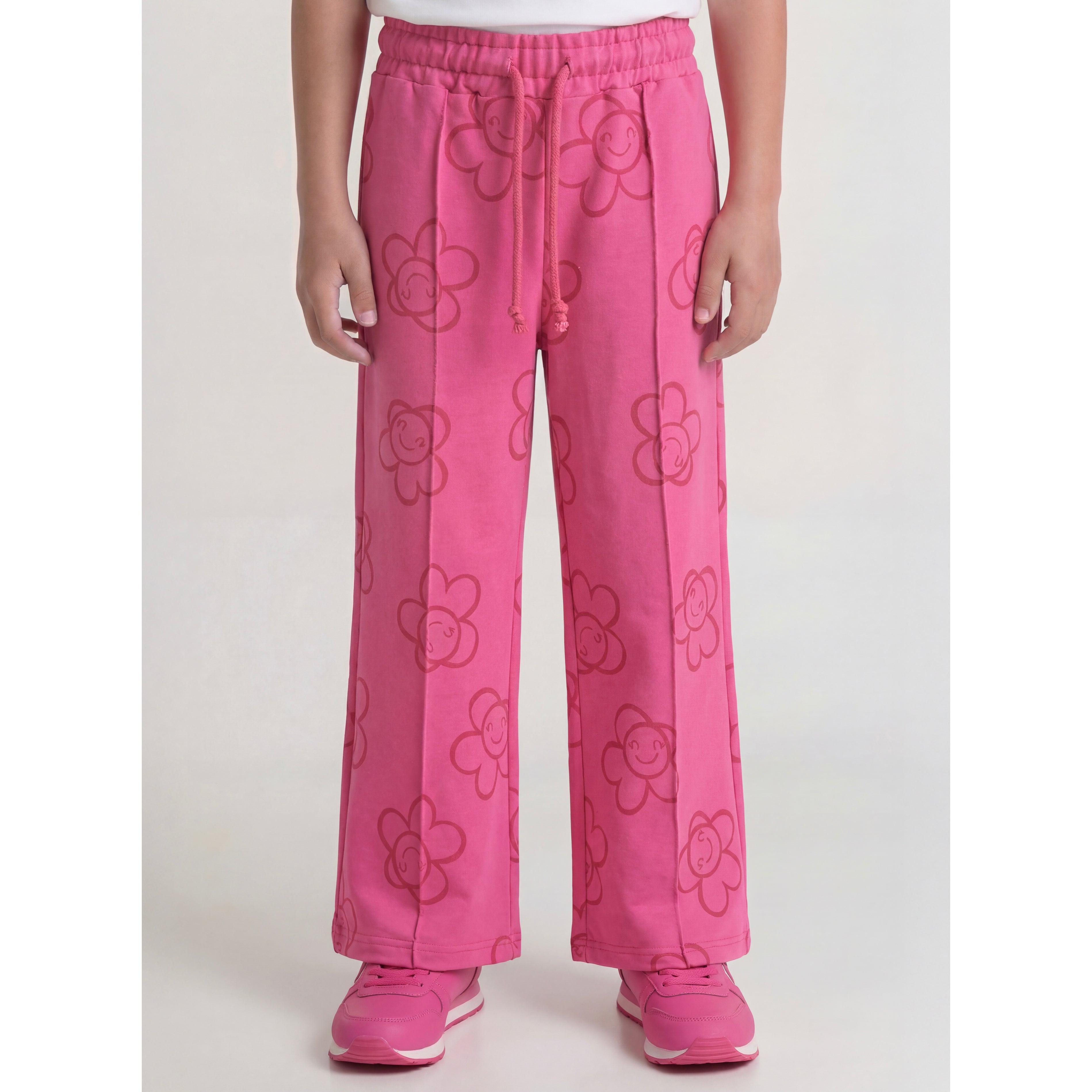 Girls Terry Lycra Trouser