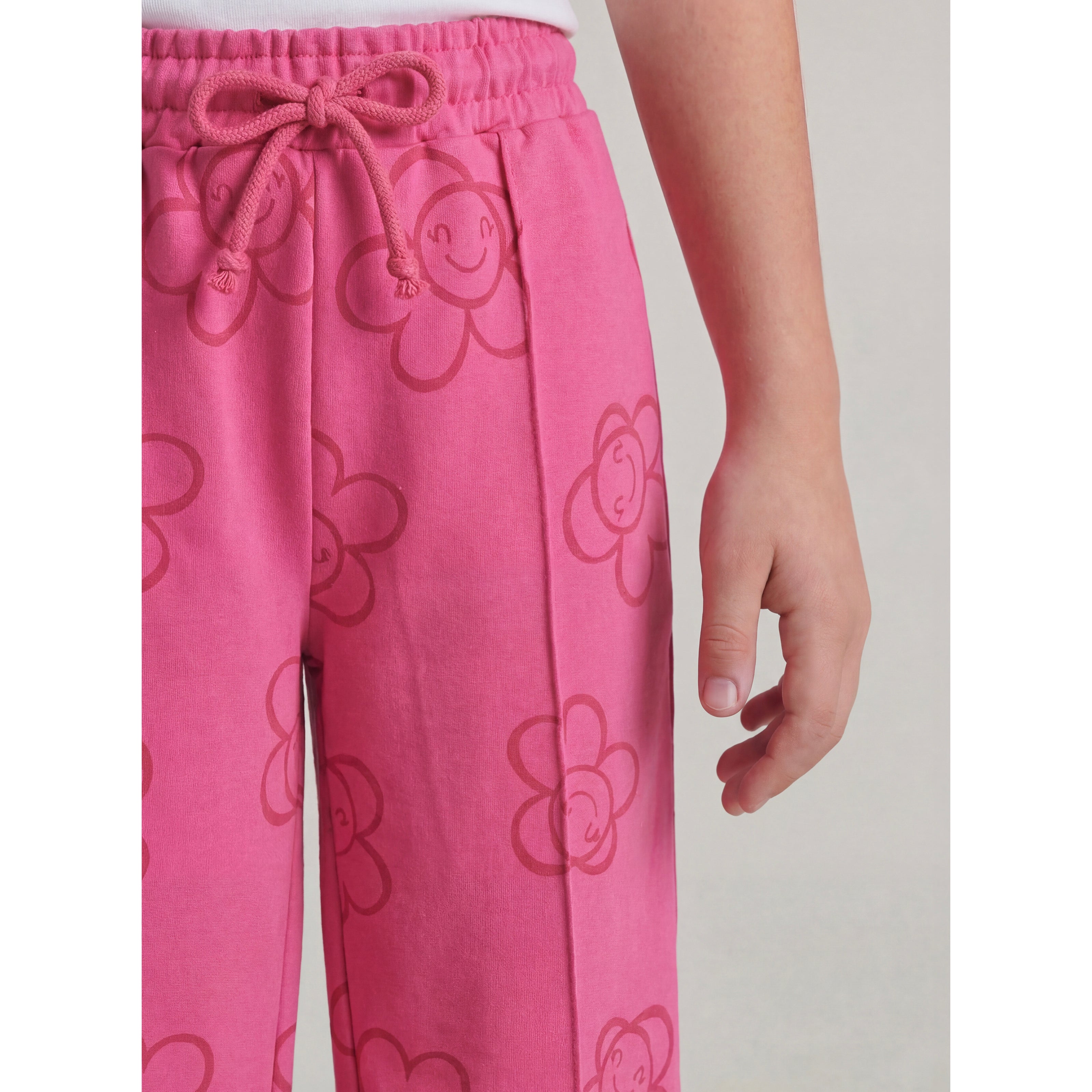 Girls Terry Lycra Trouser