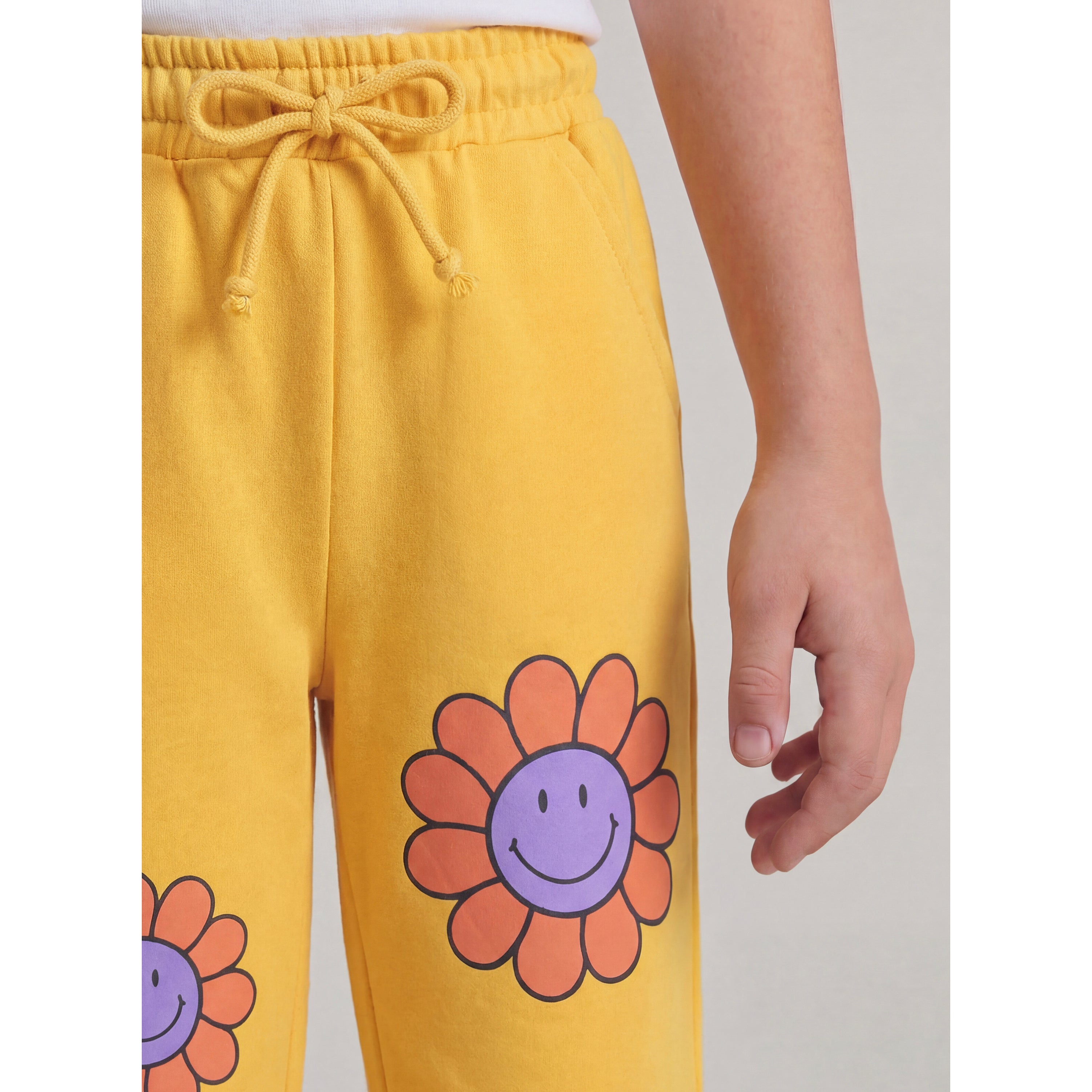 Girls Terry Lycra Trouser