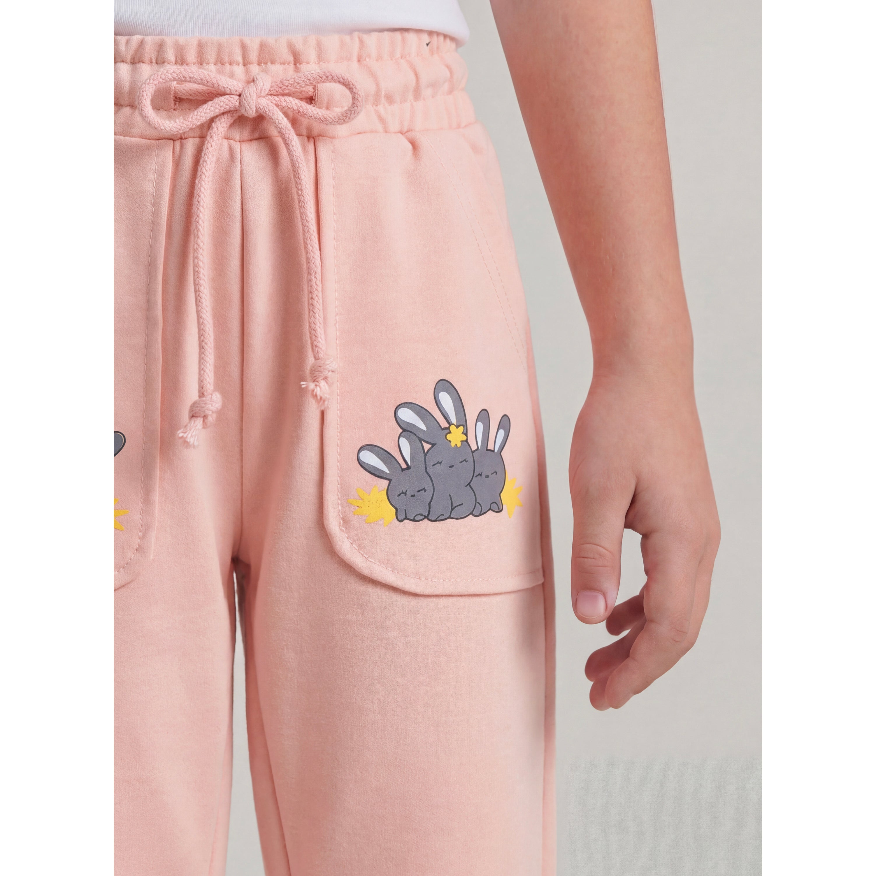 Girls Terry Lycra Trouser