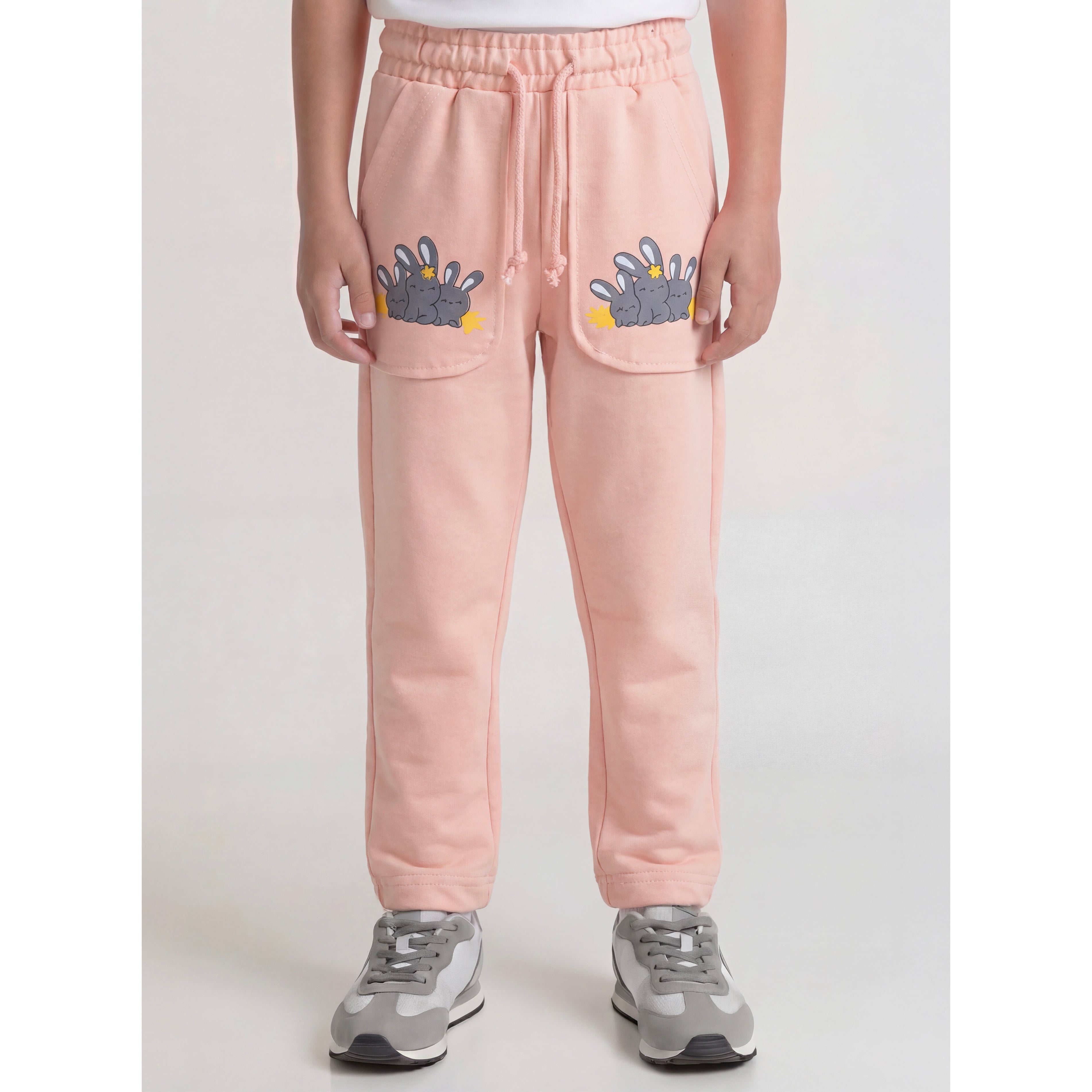 Girls Terry Lycra Trouser