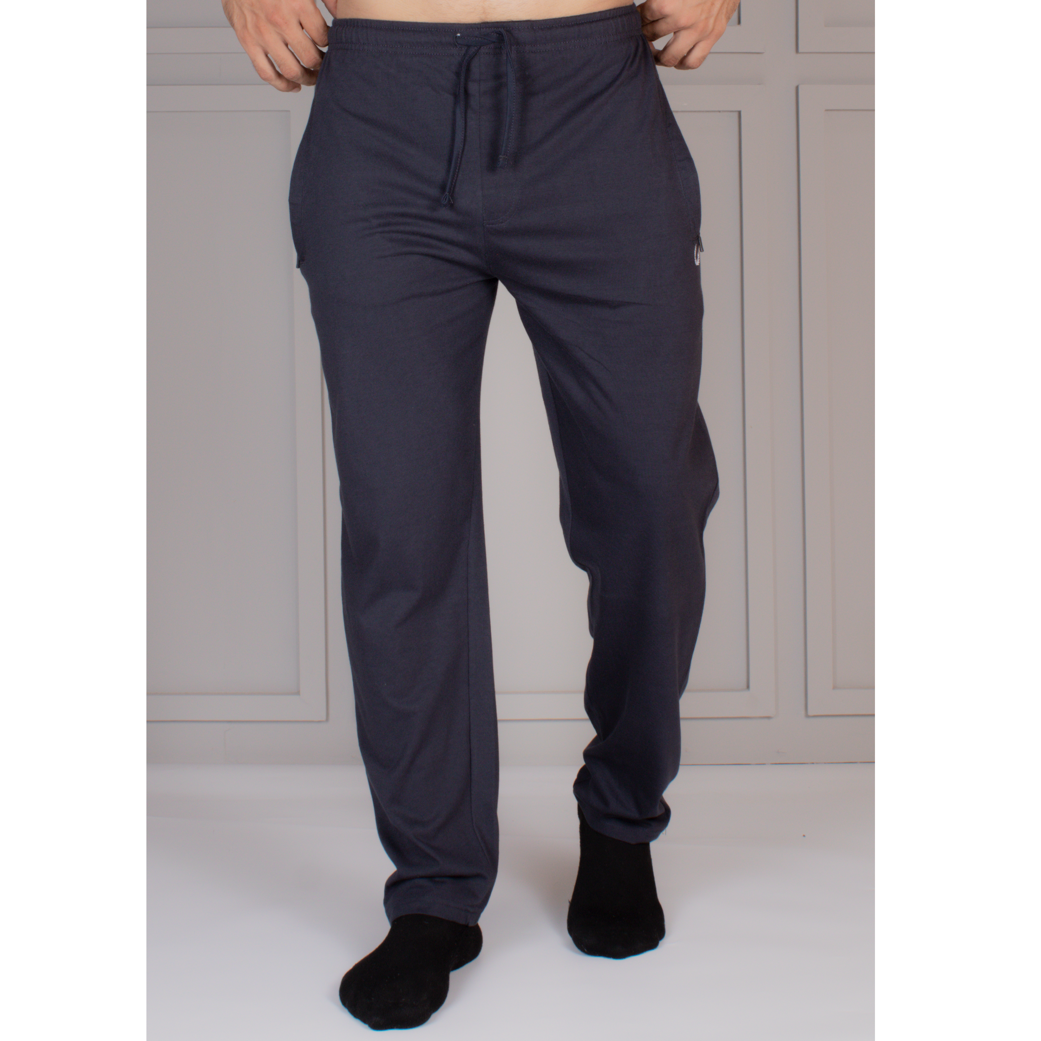 Mens Trouser Color P-Blue