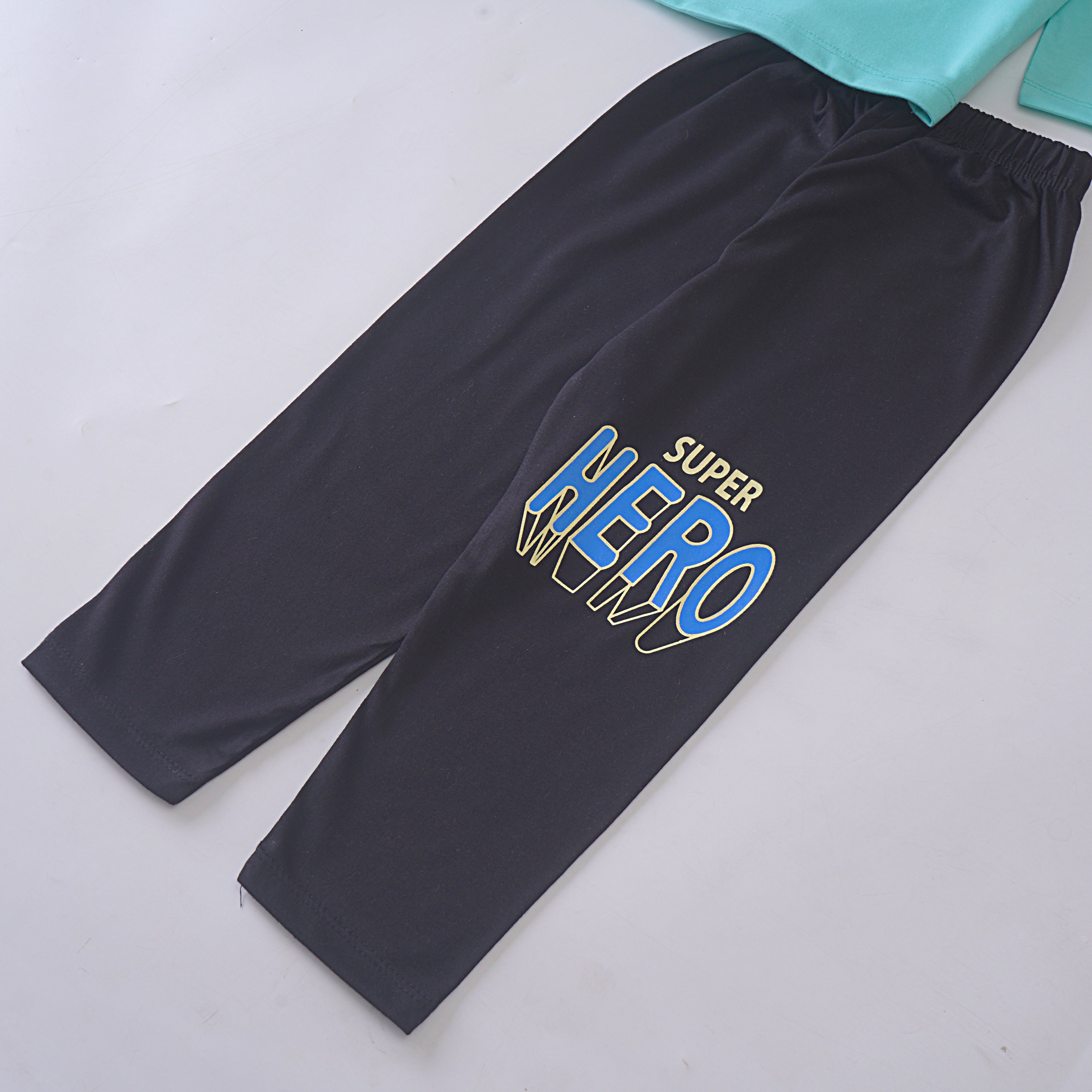 Boys Printed Full Sleeve Suit (Hero)
