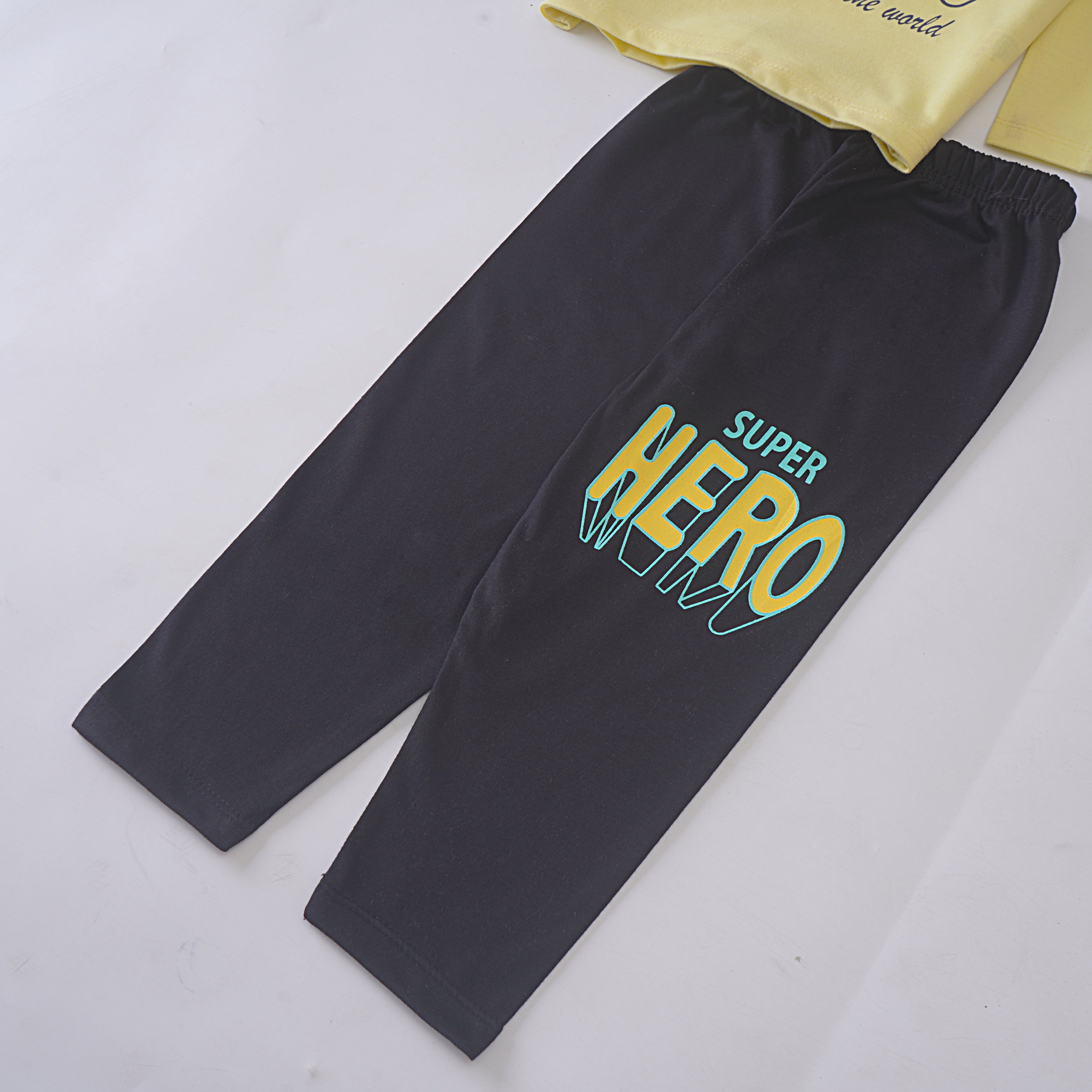 Boys Printed Full Sleeve Suit (Hero)