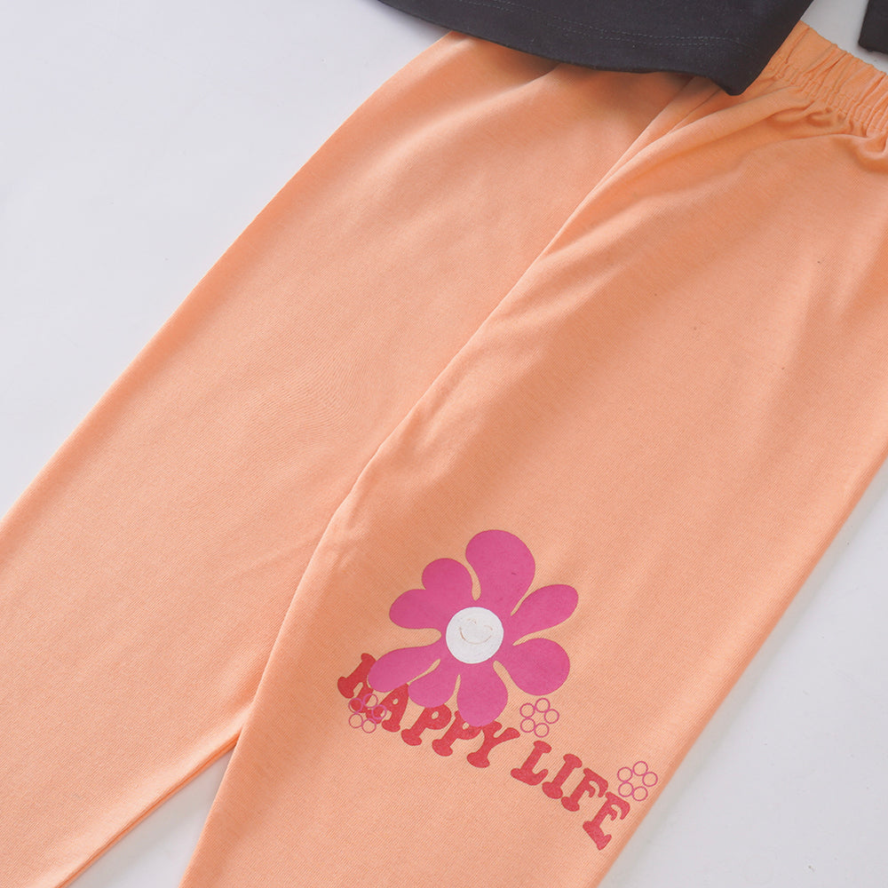 Infant Baby Printed Full Sleeve Suit (Happy-Mind)