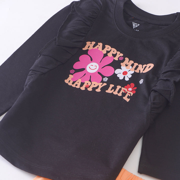 Infant Baby Printed Full Sleeve Suit (Happy-Mind)