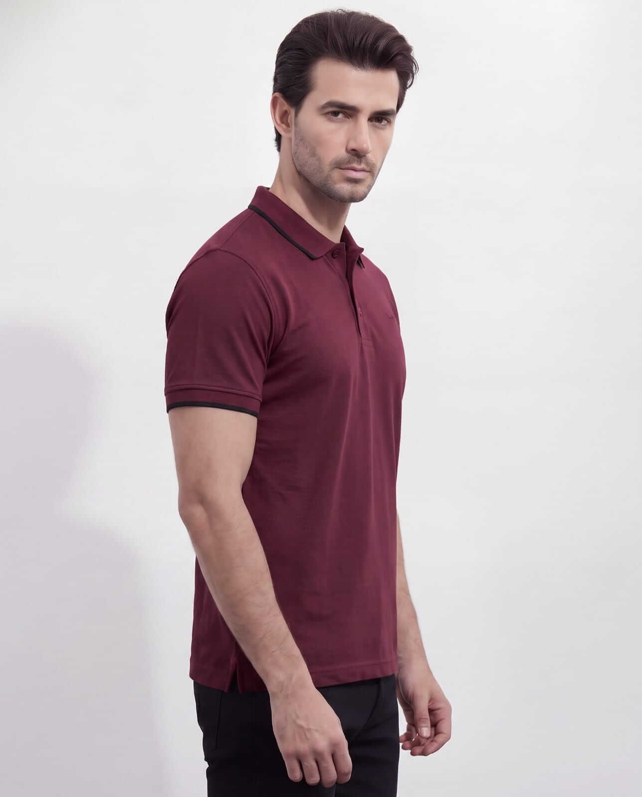 Men's Pique Half Sleeve Polo