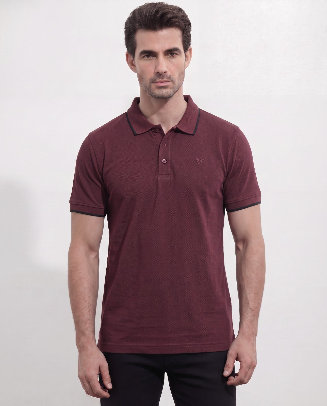 Men's Pique Half Sleeve Polo