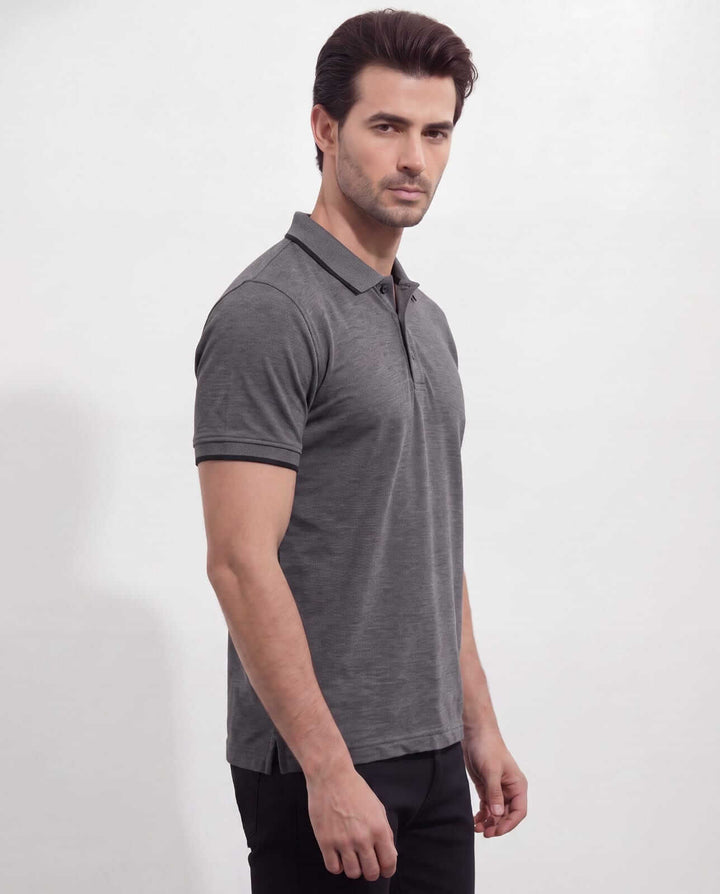 Men's Pique Half Sleeve Polo
