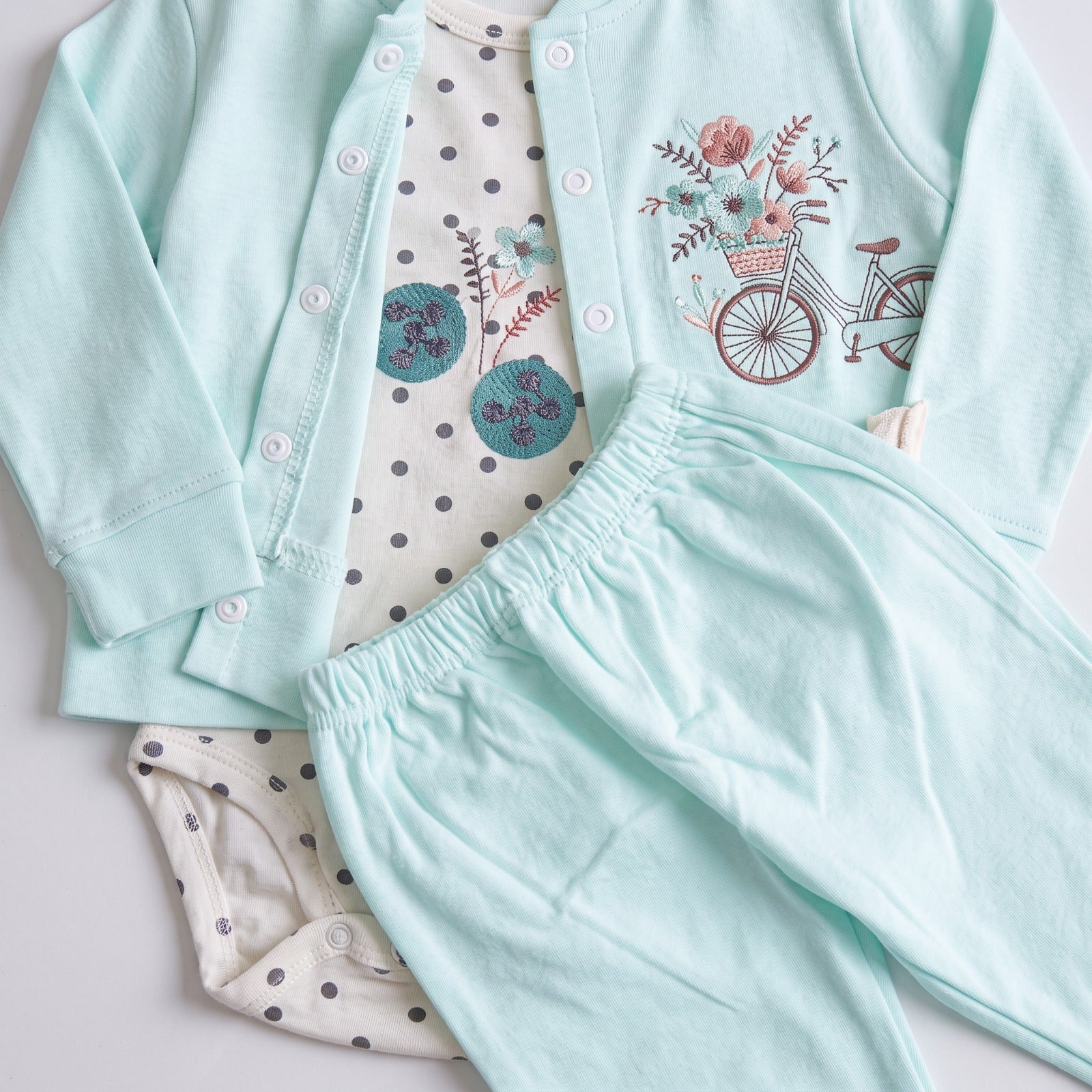 Infant Girls 3 Pcs Suit